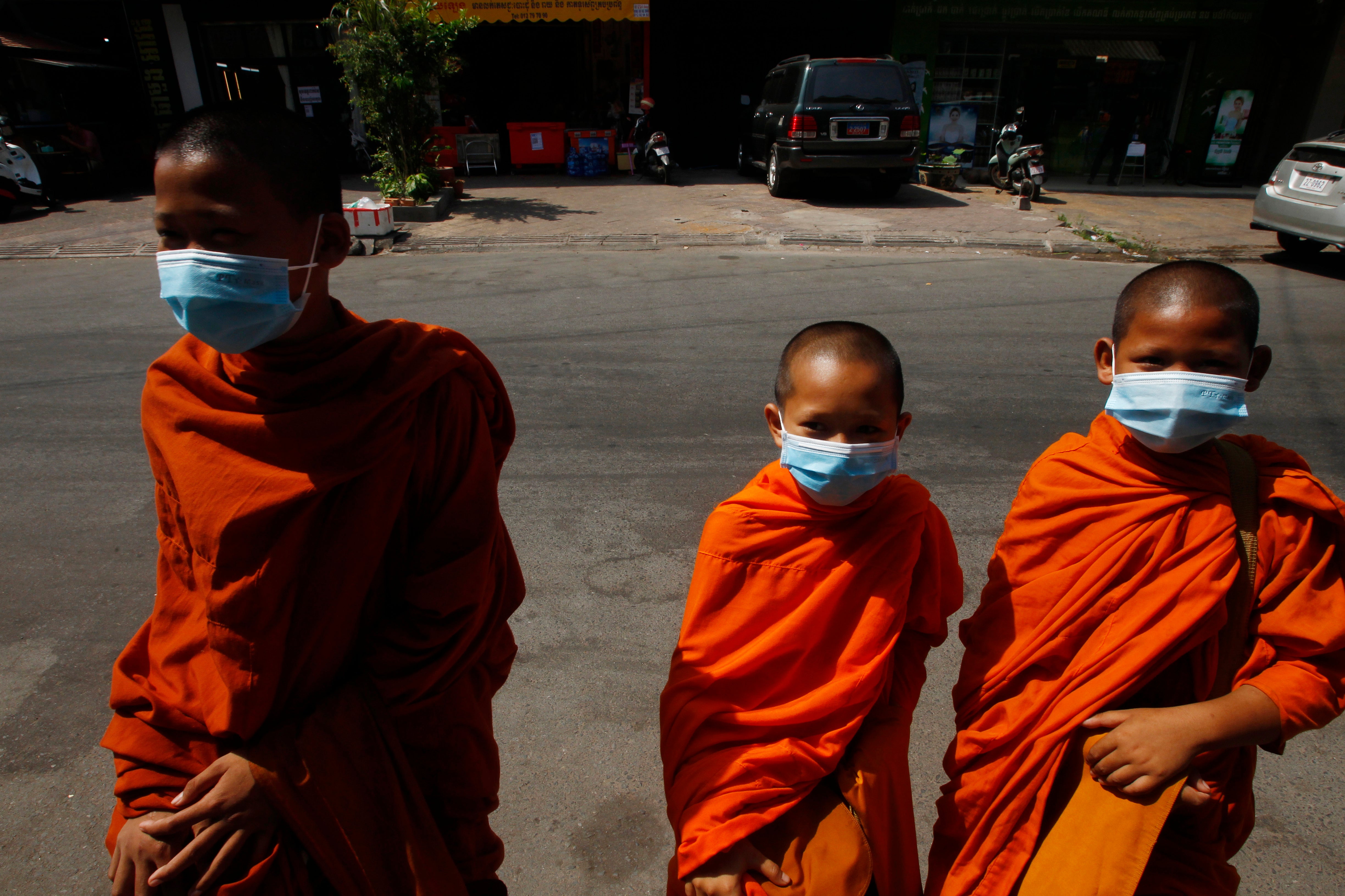 Virus Outbreak Cambodia Daily Life