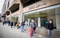 John Lewis warns of more store closures when lockdown ends after posting £517m loss