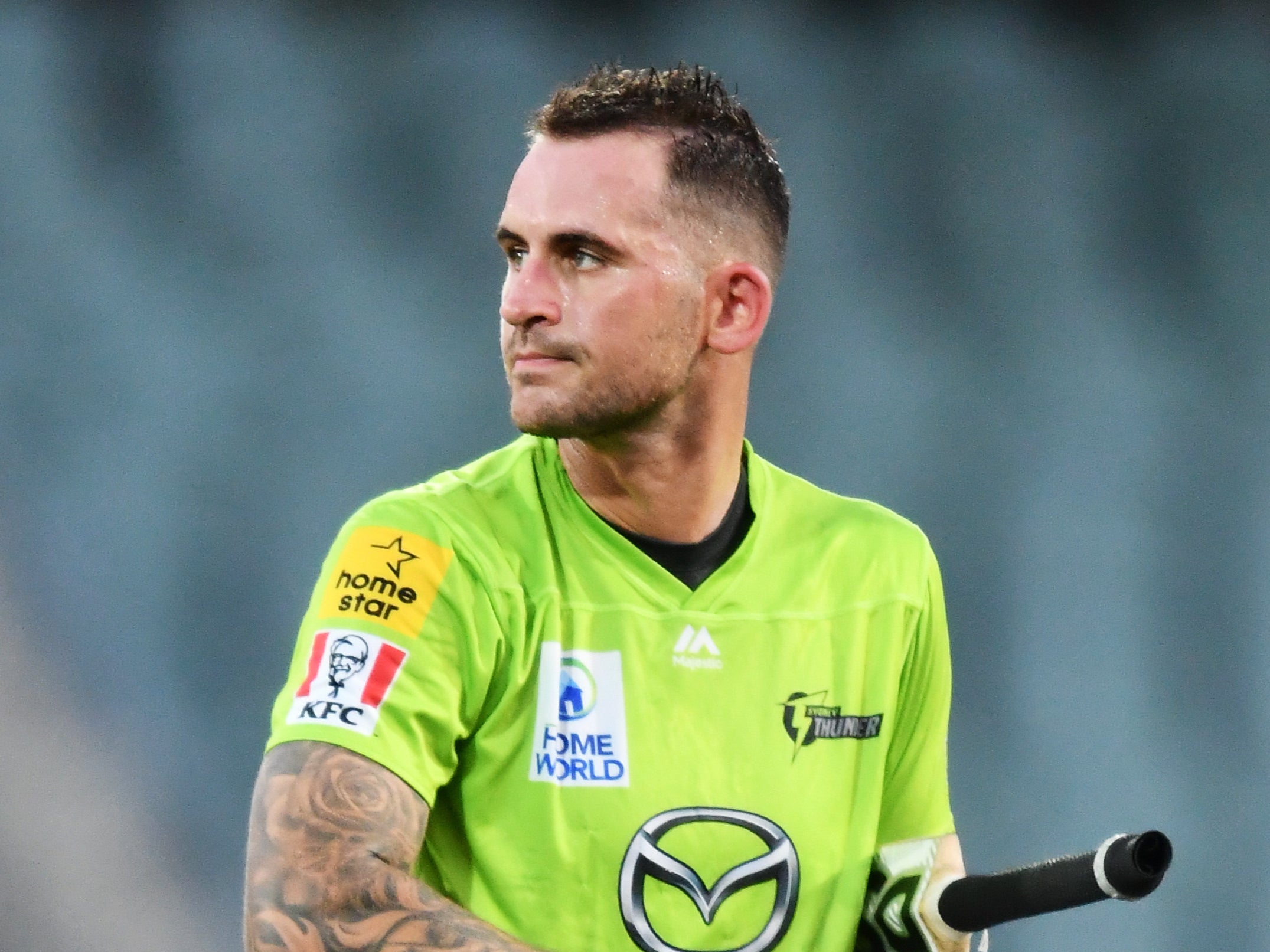 Sydney Thunder batsman Alex Hales