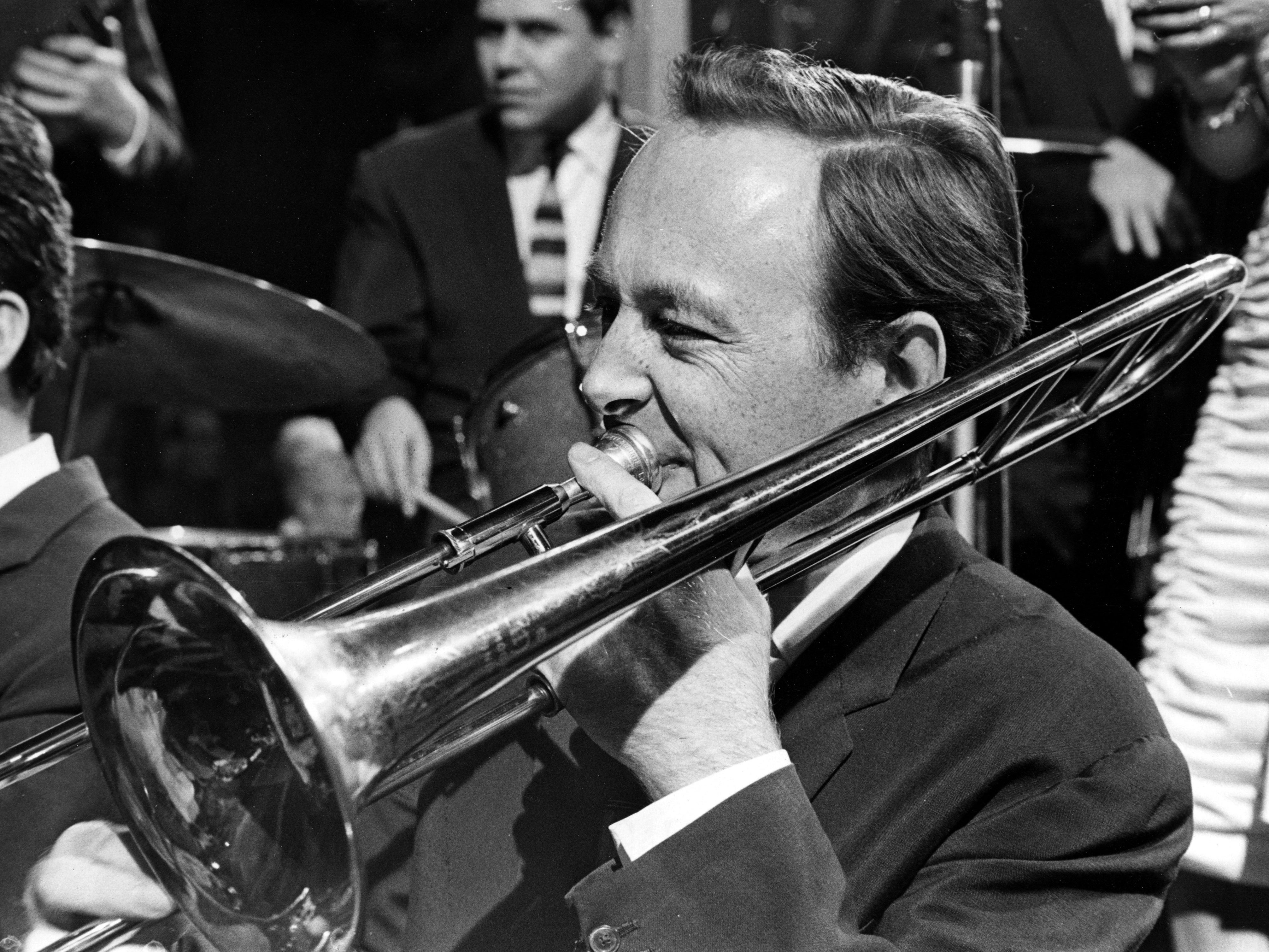 Barber performs with his jazz band circa 1962