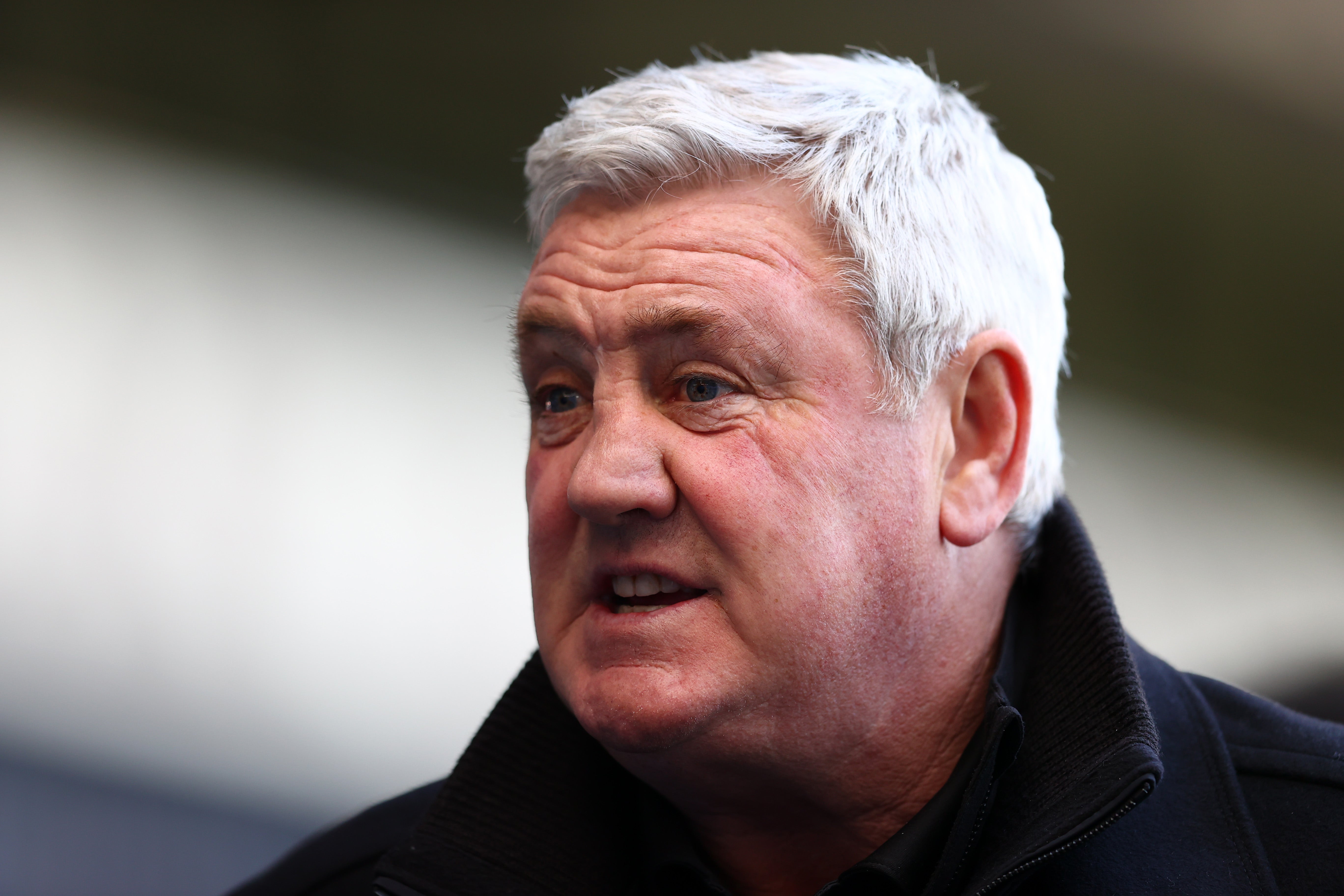 Steve Bruce is fronting up to the predicament Newcastle find themselves in