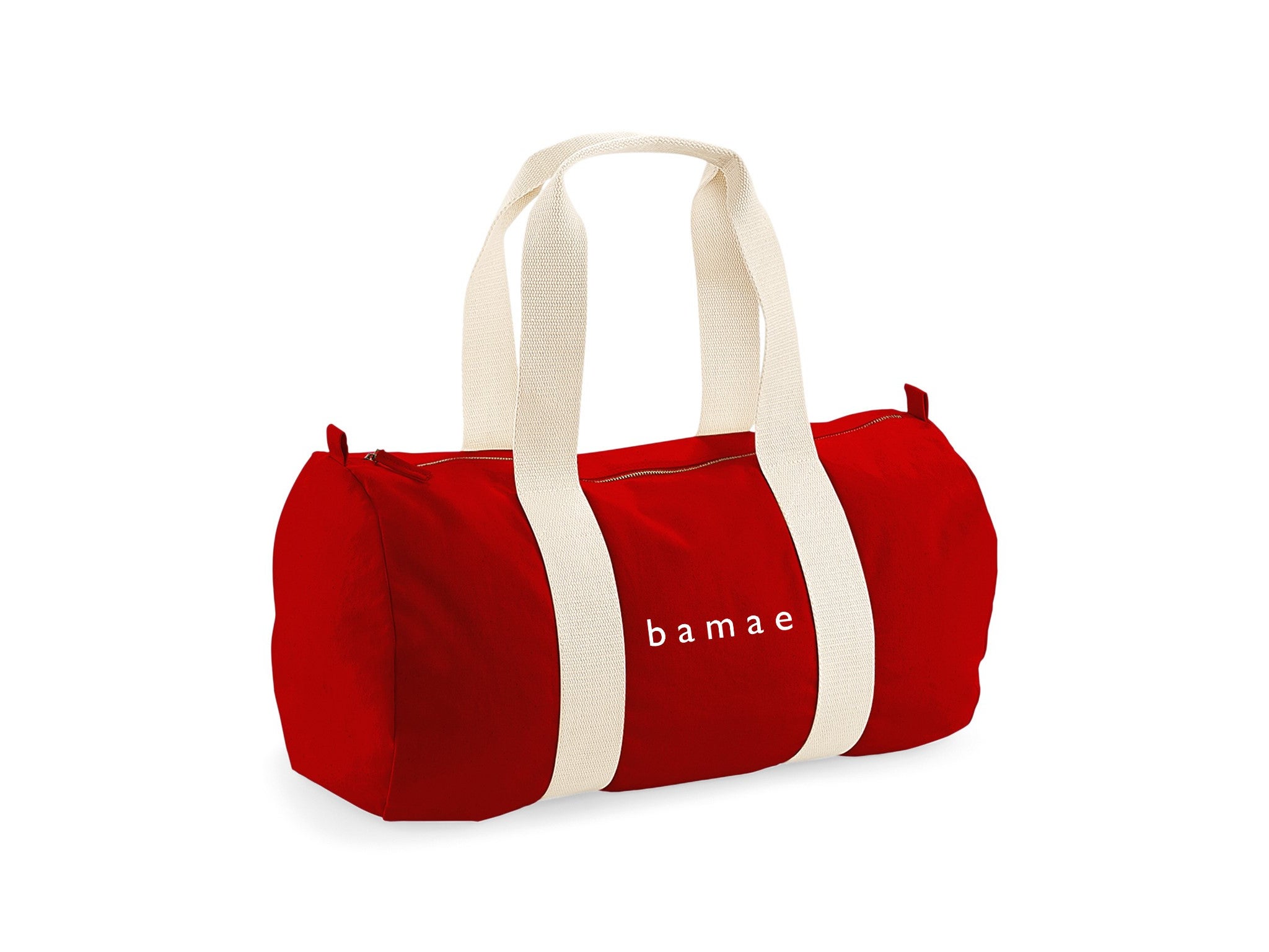 Bamae Organic Cotton Sports Bag - Red