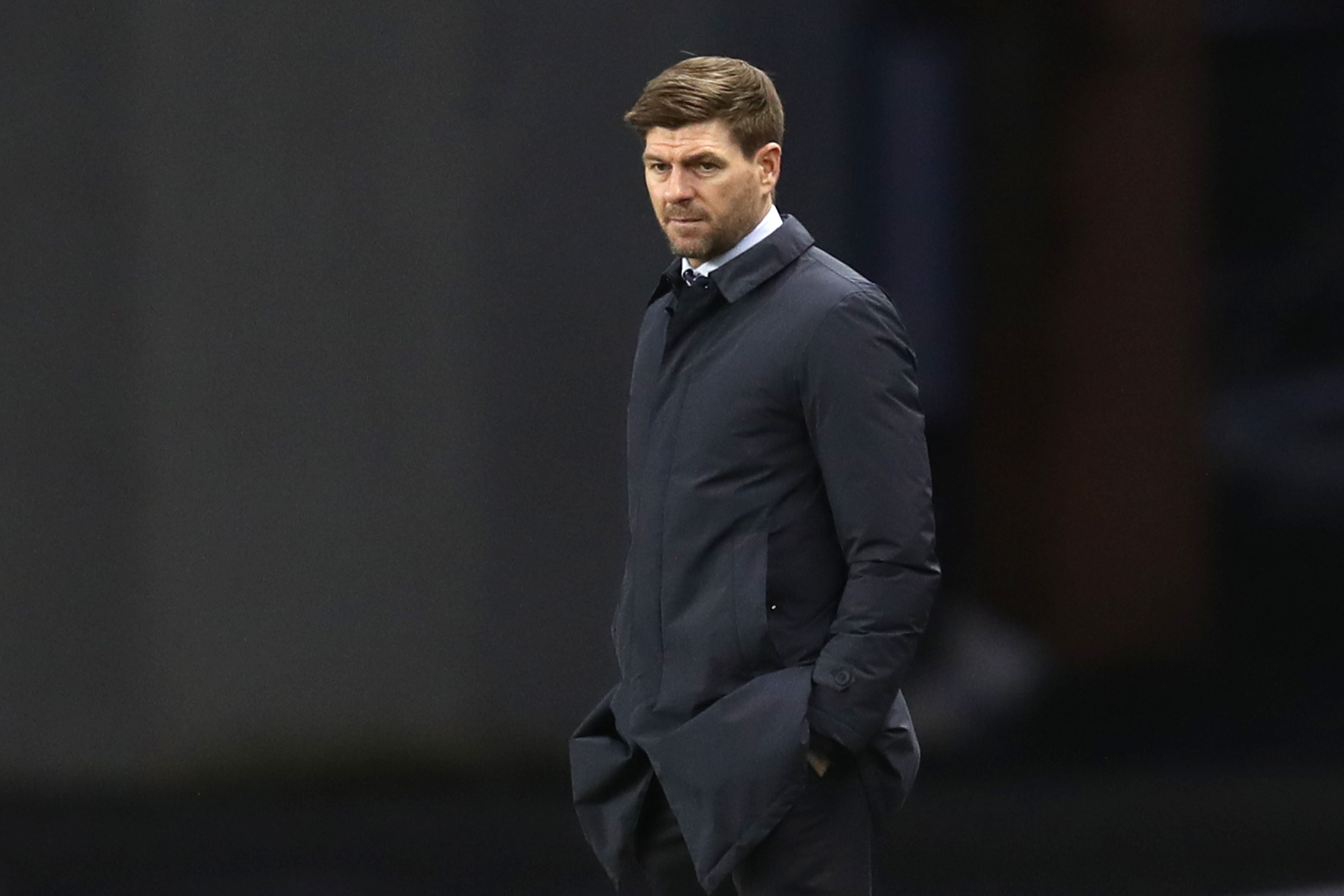 Rangers manager Steven Gerrard