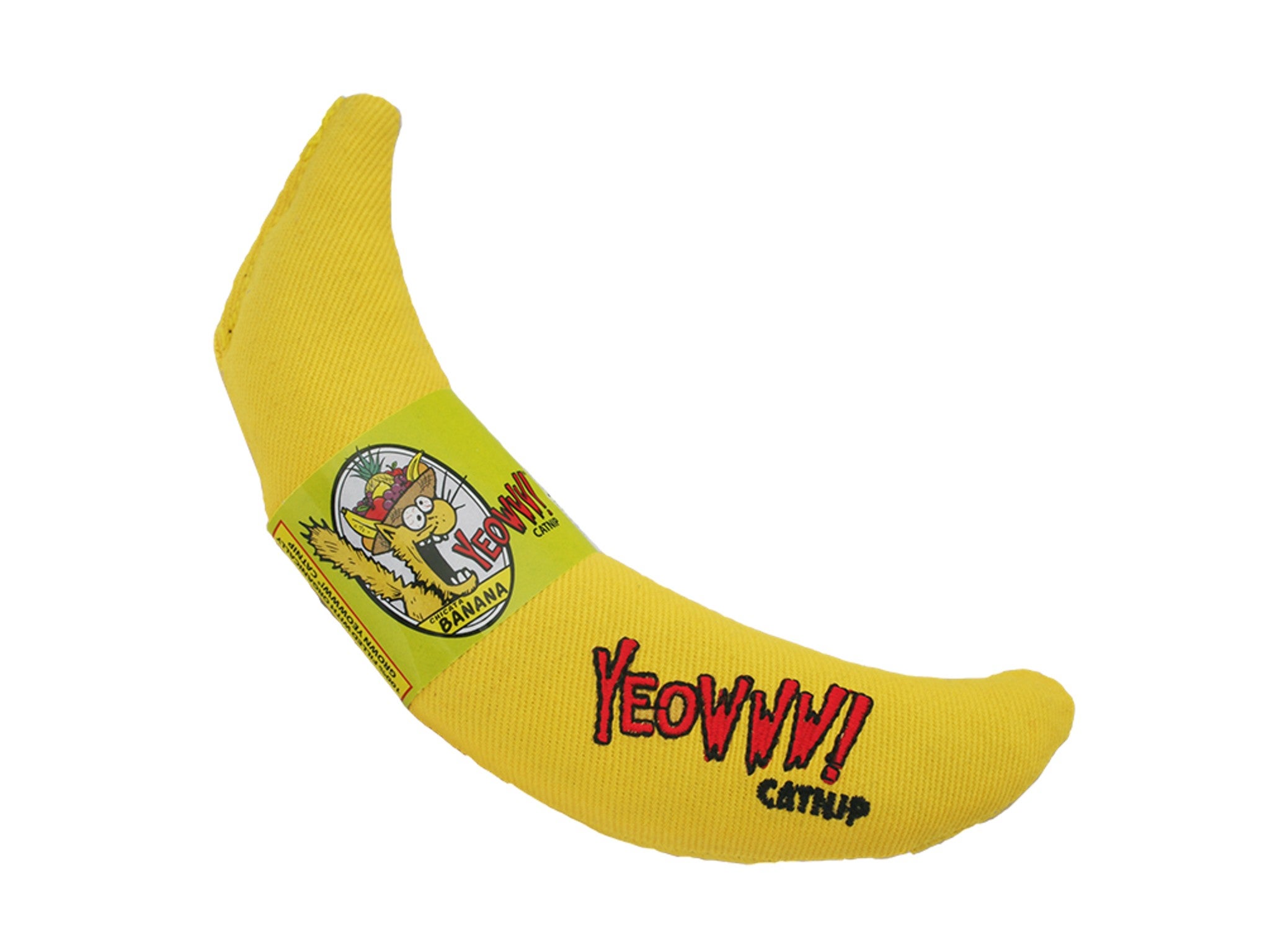 Yeowww! Catnip banana toy indybest