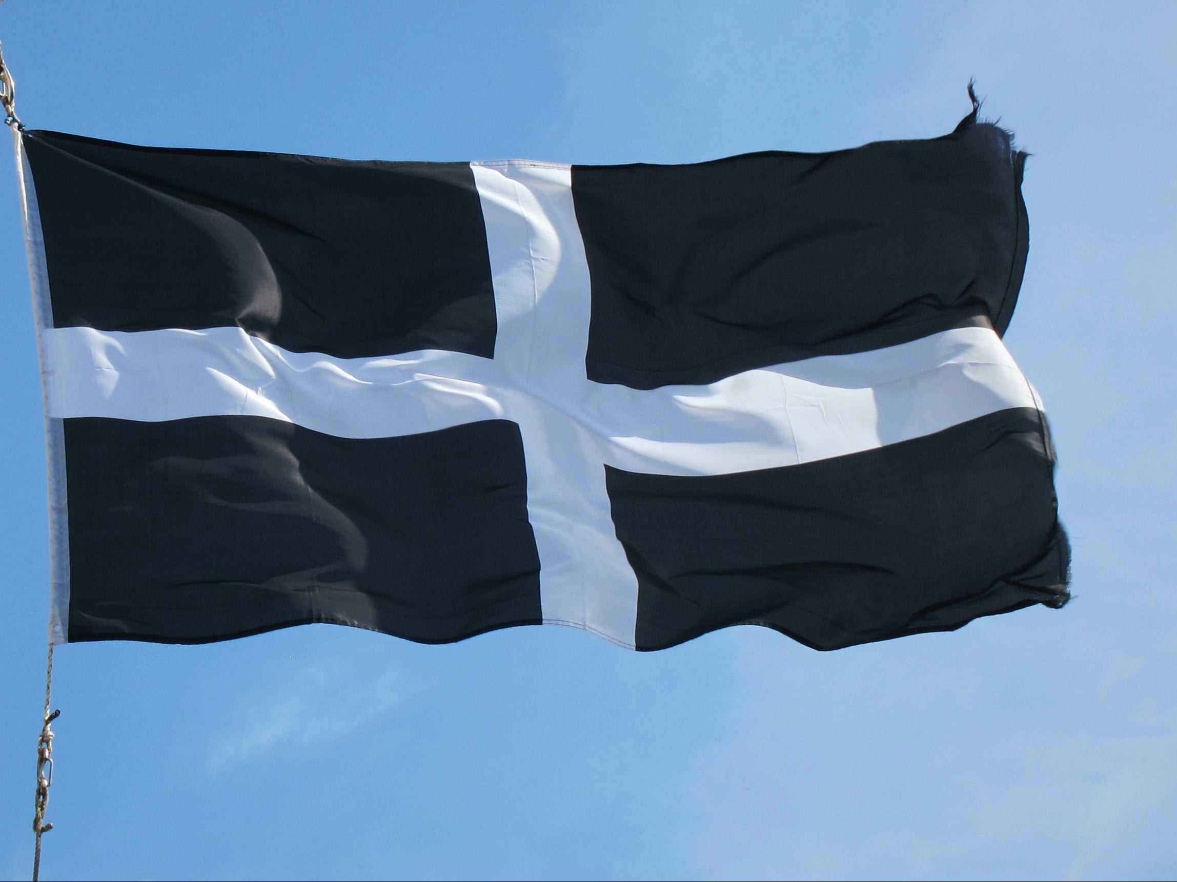 Cornwall’s Saint Piran Flag