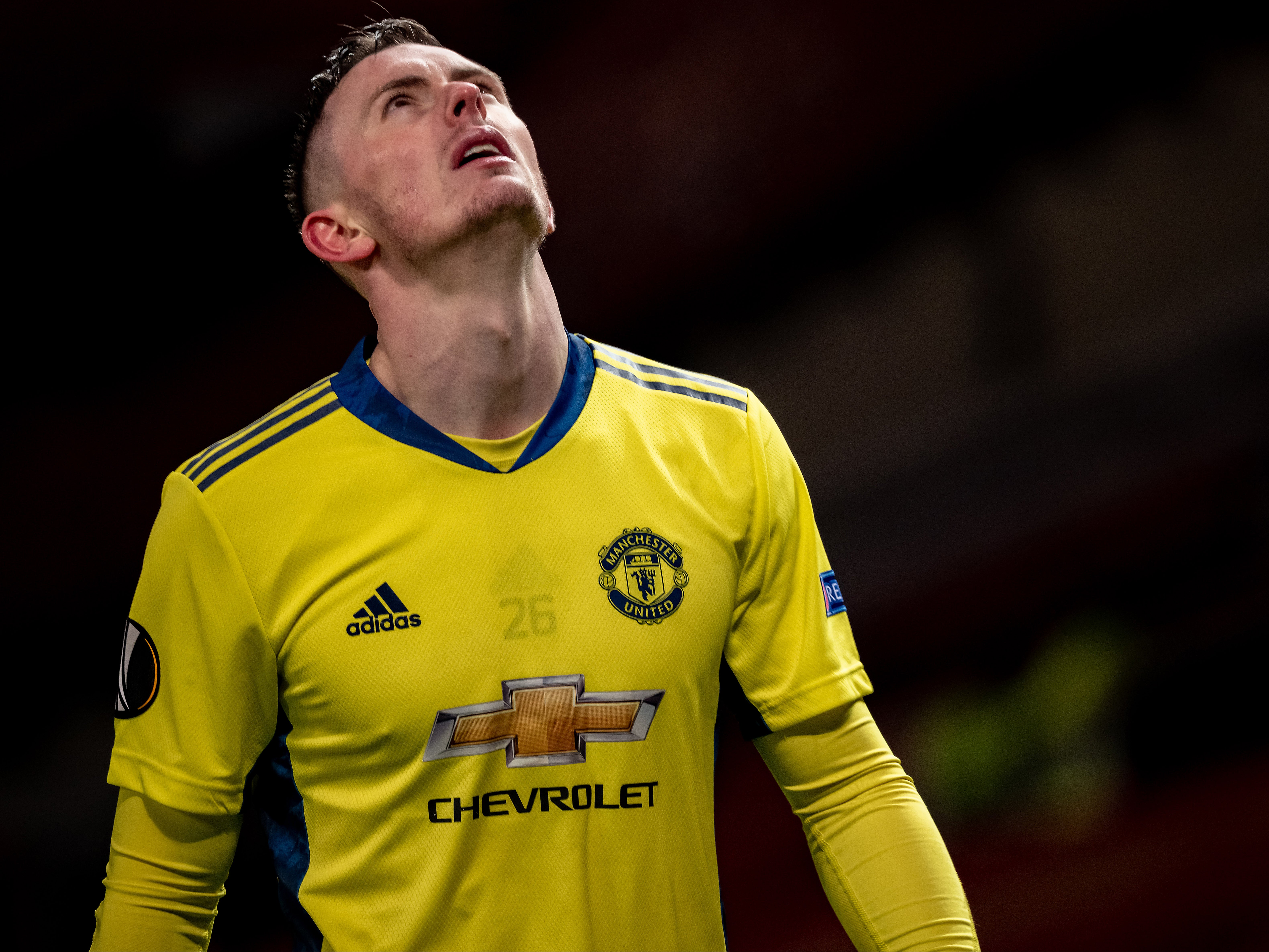 Manchester United goalkeeper Dean Henderson