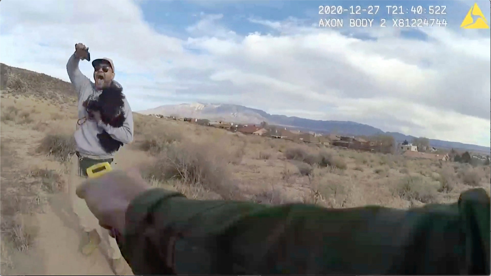 National Park Visitor Tased