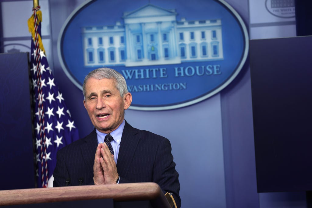 Frustrated Fauci urges Trump to tell Republicans to get vaccinated