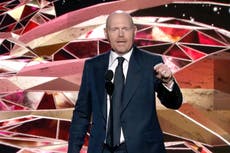 Bill Burr roasted for mispronouncing singer’s name at Grammys as he says feminists ‘going nuts’ over appearance