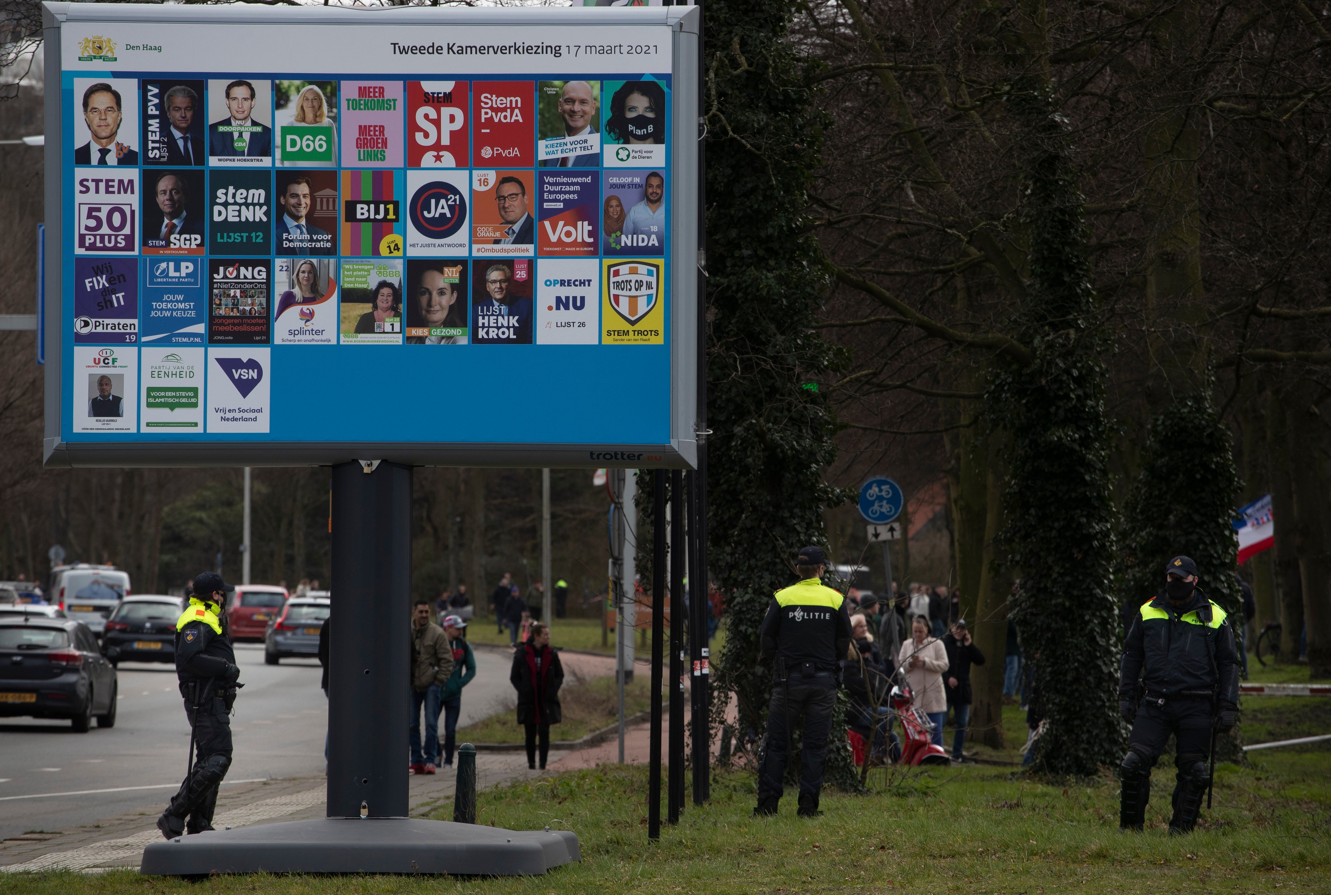 Virus Outbreak Netherlands Election