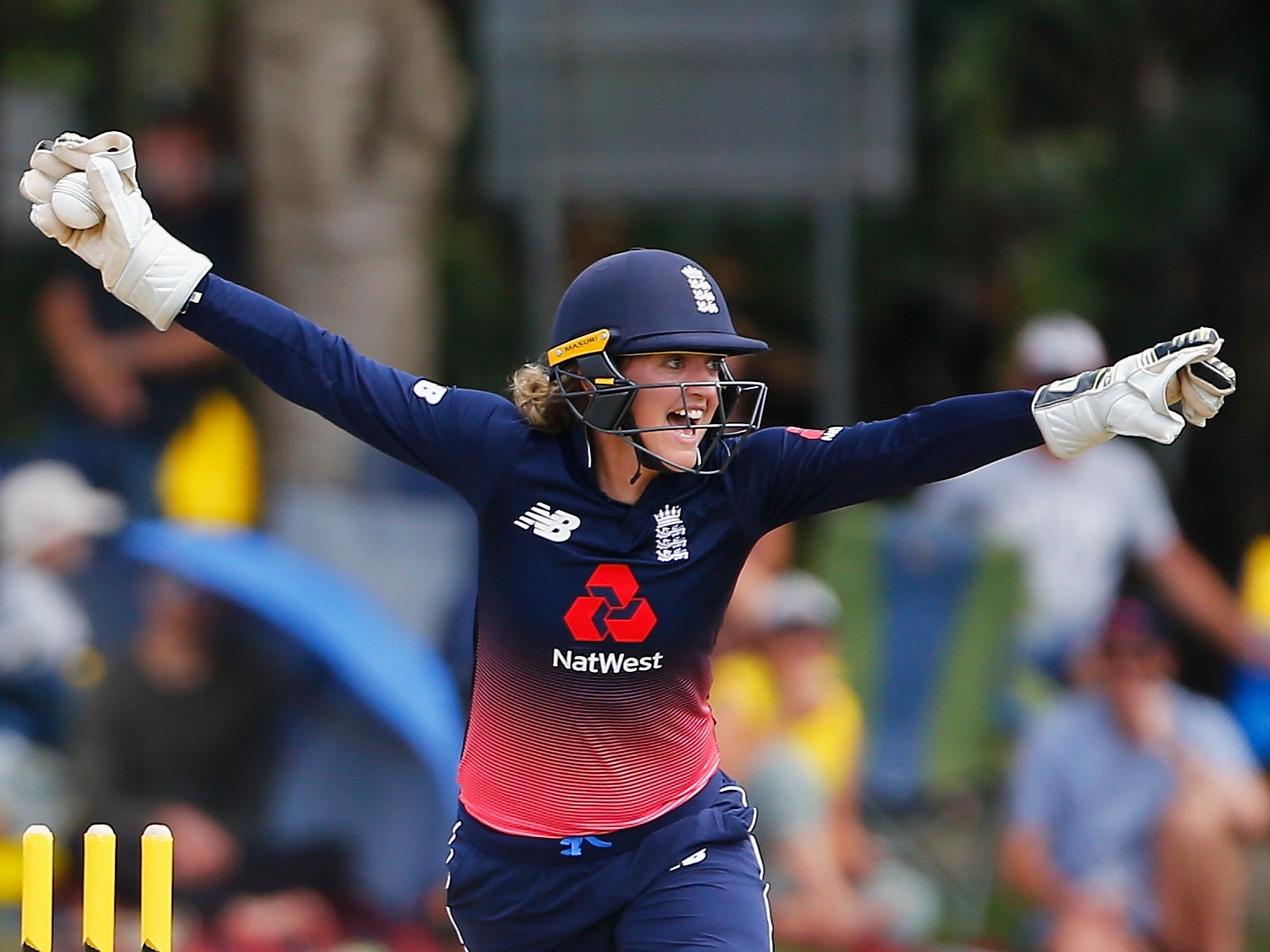 Former England wicketkeeper Sarah Taylor