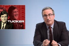 John Oliver rips apart Tucker Carlson for being ‘most prominent vessel in America for white supremacist talking points’