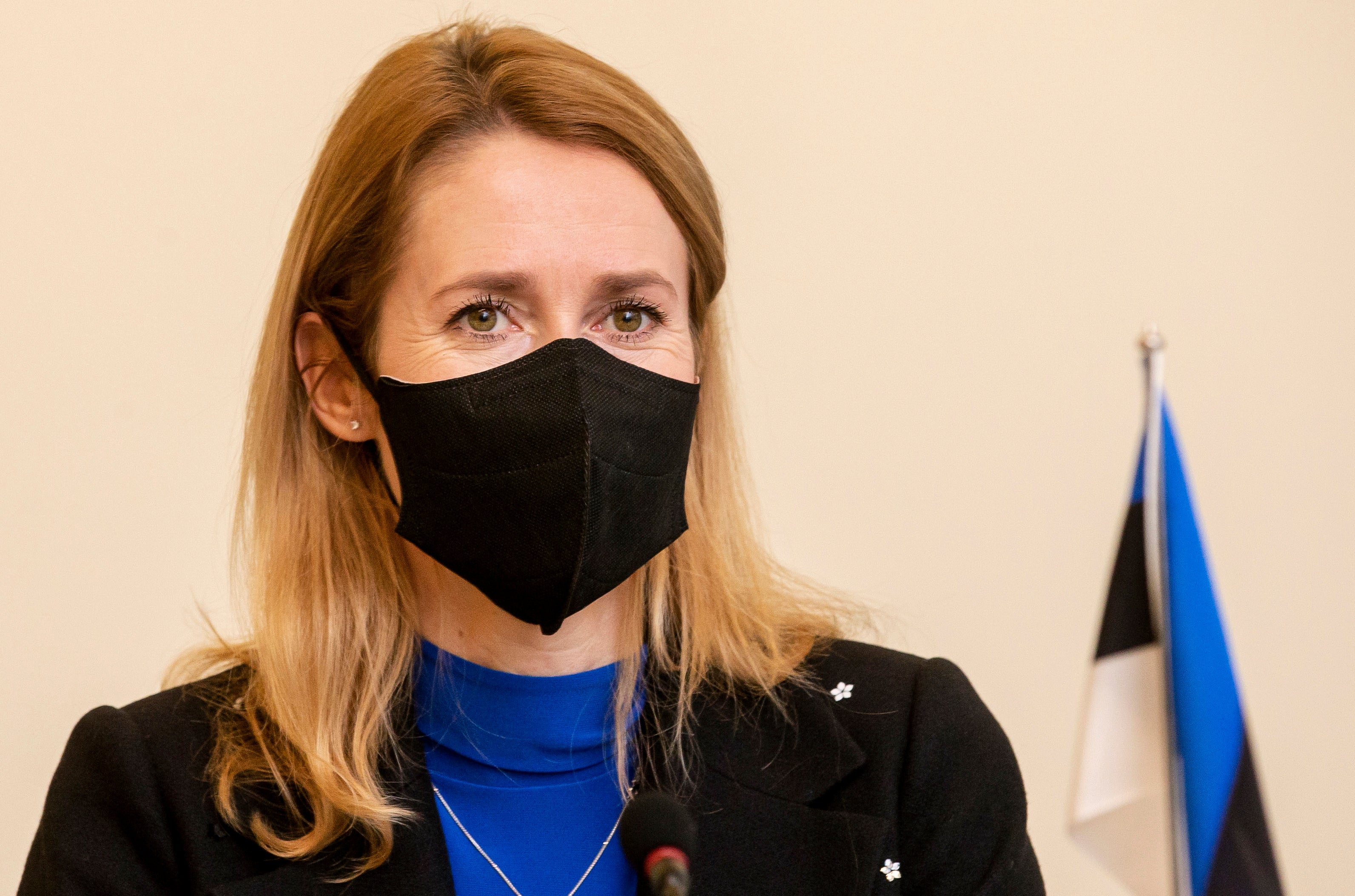 Virus Outbreak Estonia Prime Minister