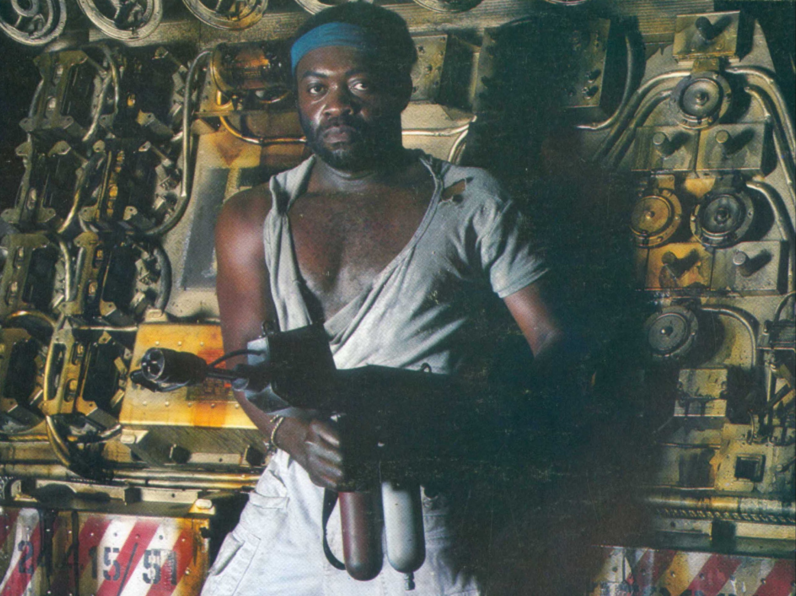 Yaphet Kotto as Parker in Alien