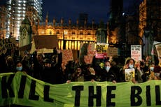 Policing bill: Plan to crack down on protests passes first Commons hurdle despite civil liberties warning