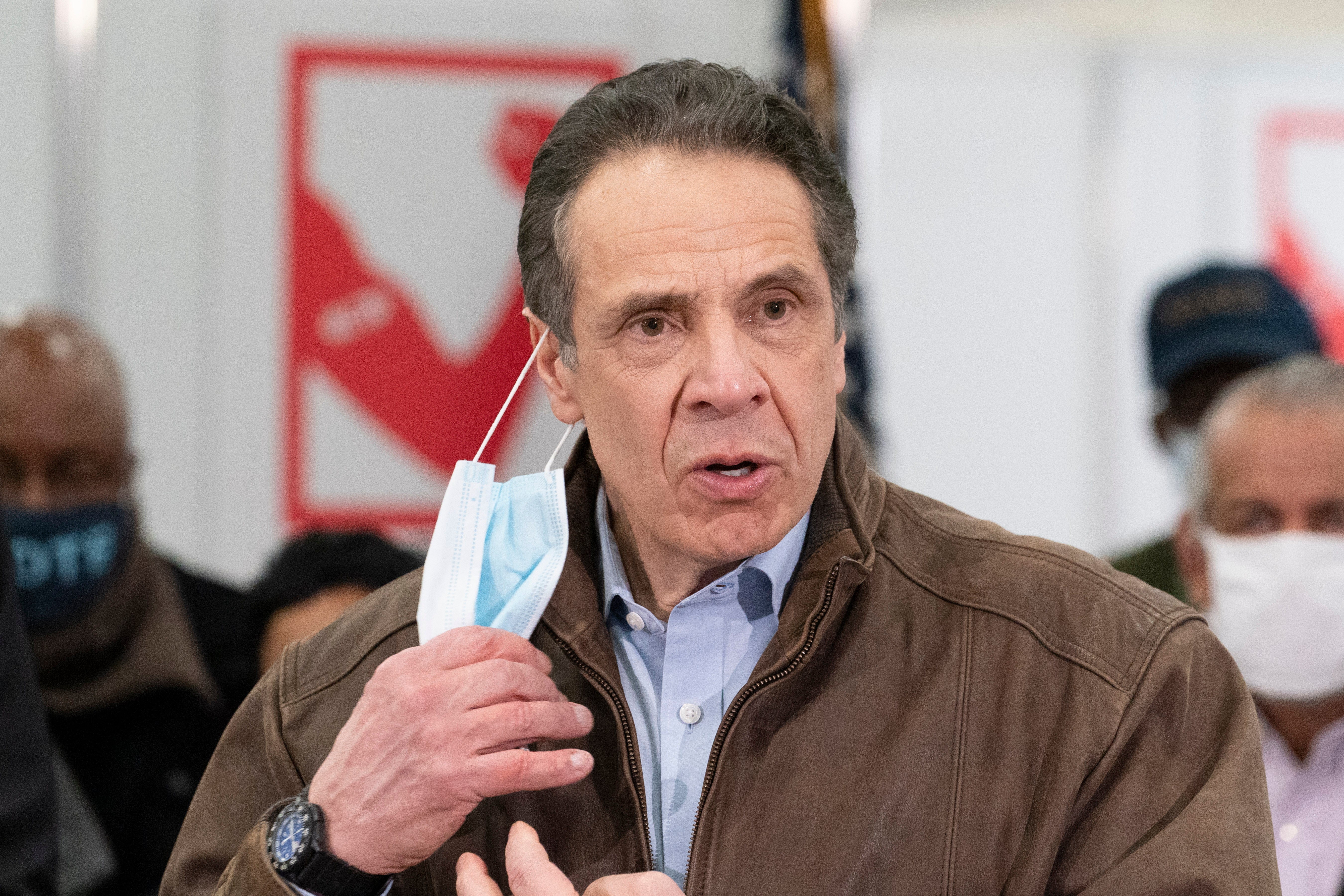 Virus Outbreak New York Cuomo