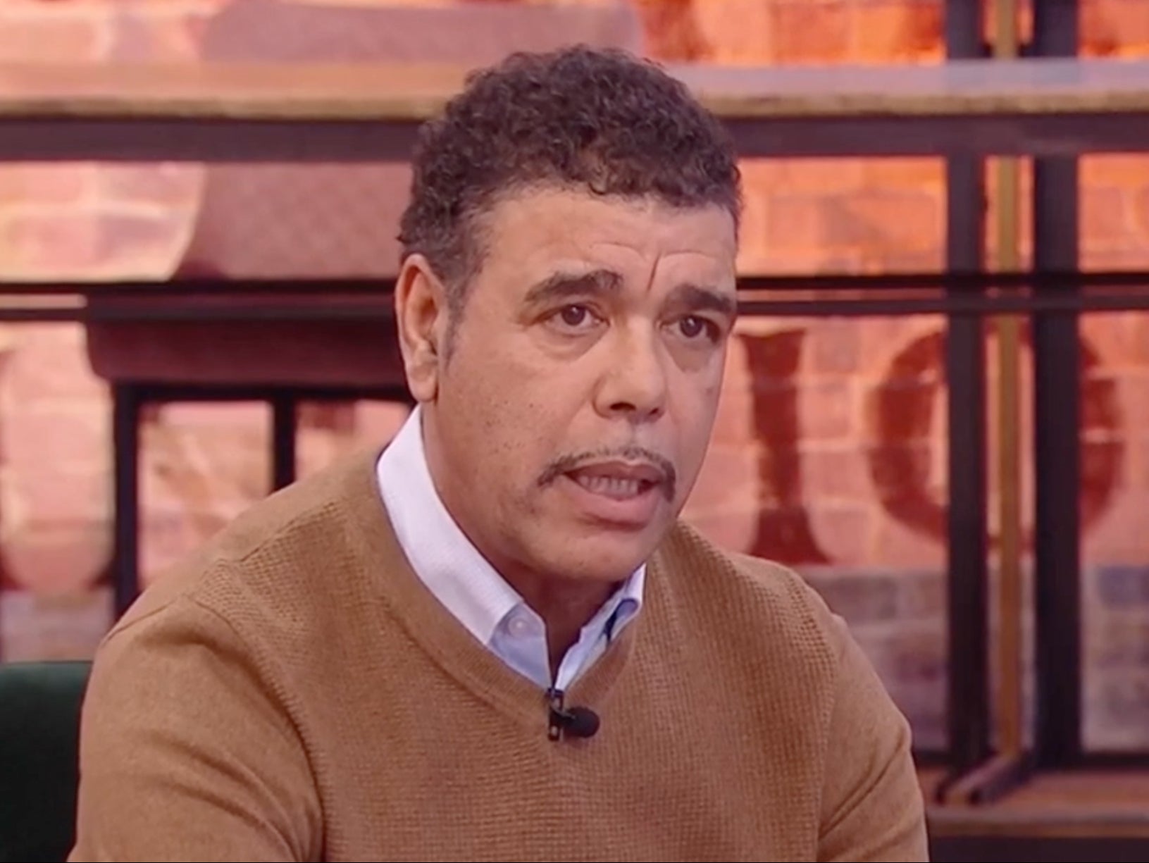 Former footballer and TV pundit Chris Kamara