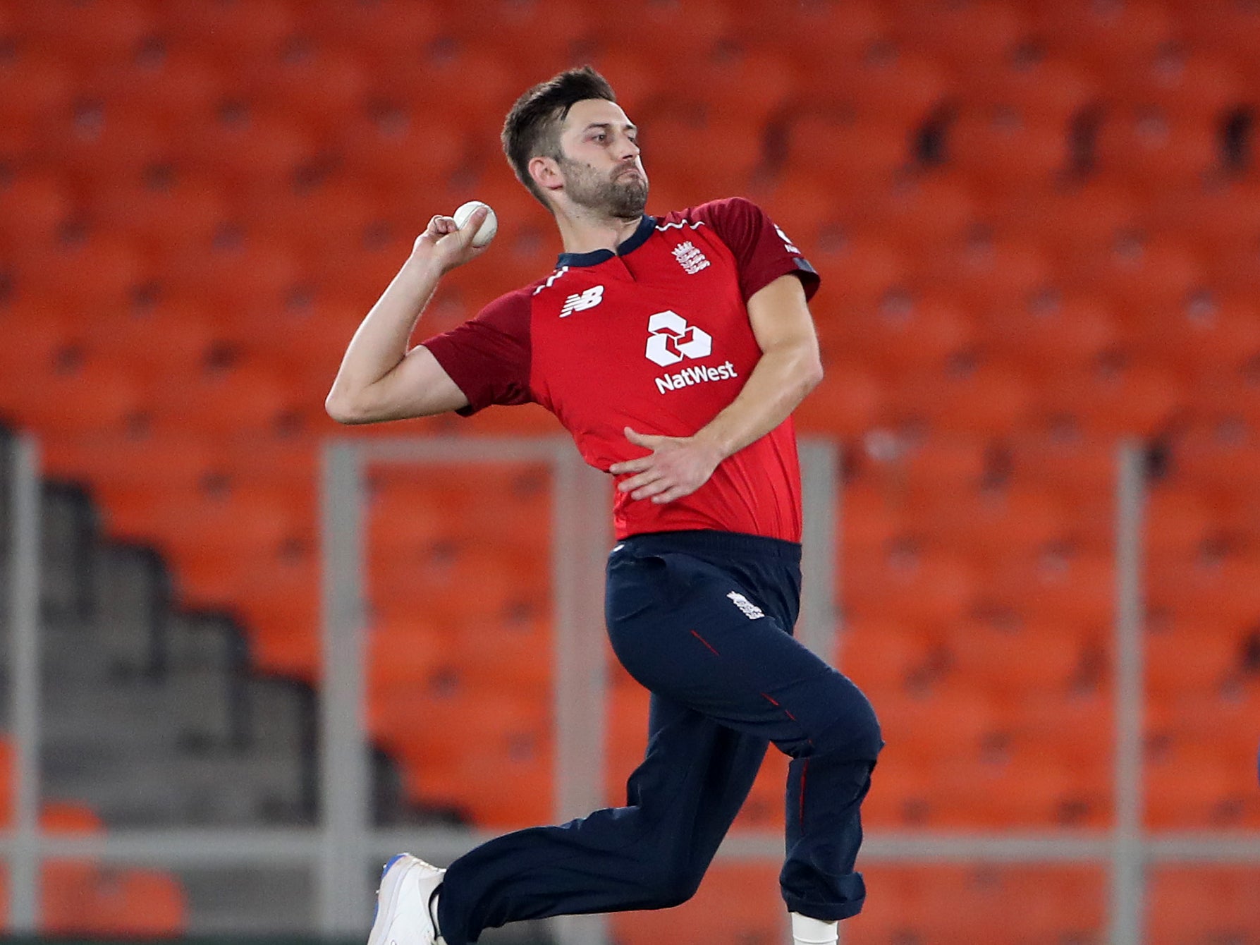 England bowler Mark Wood