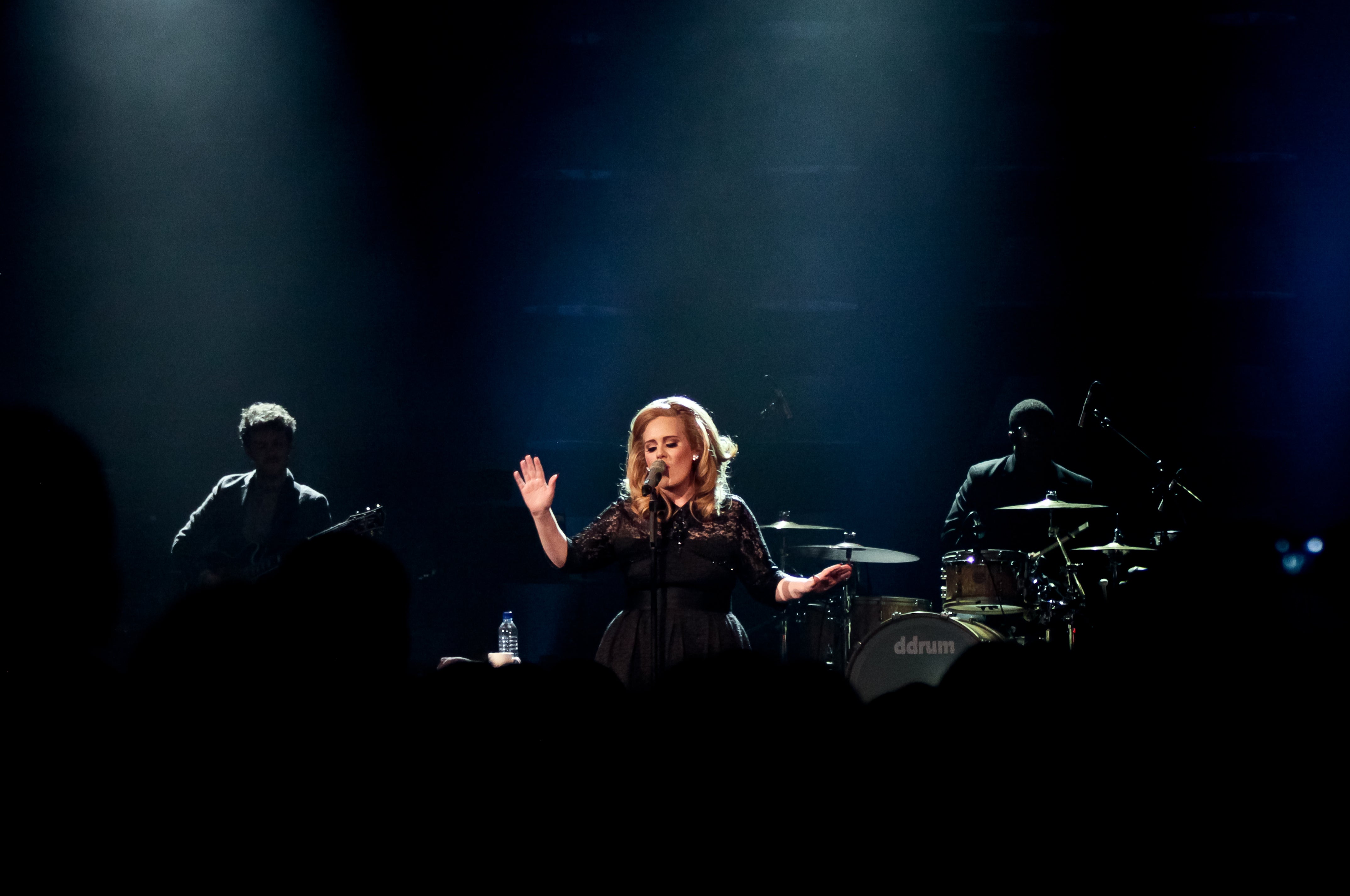 Adele performing at the Royal Albert Hall in 2011