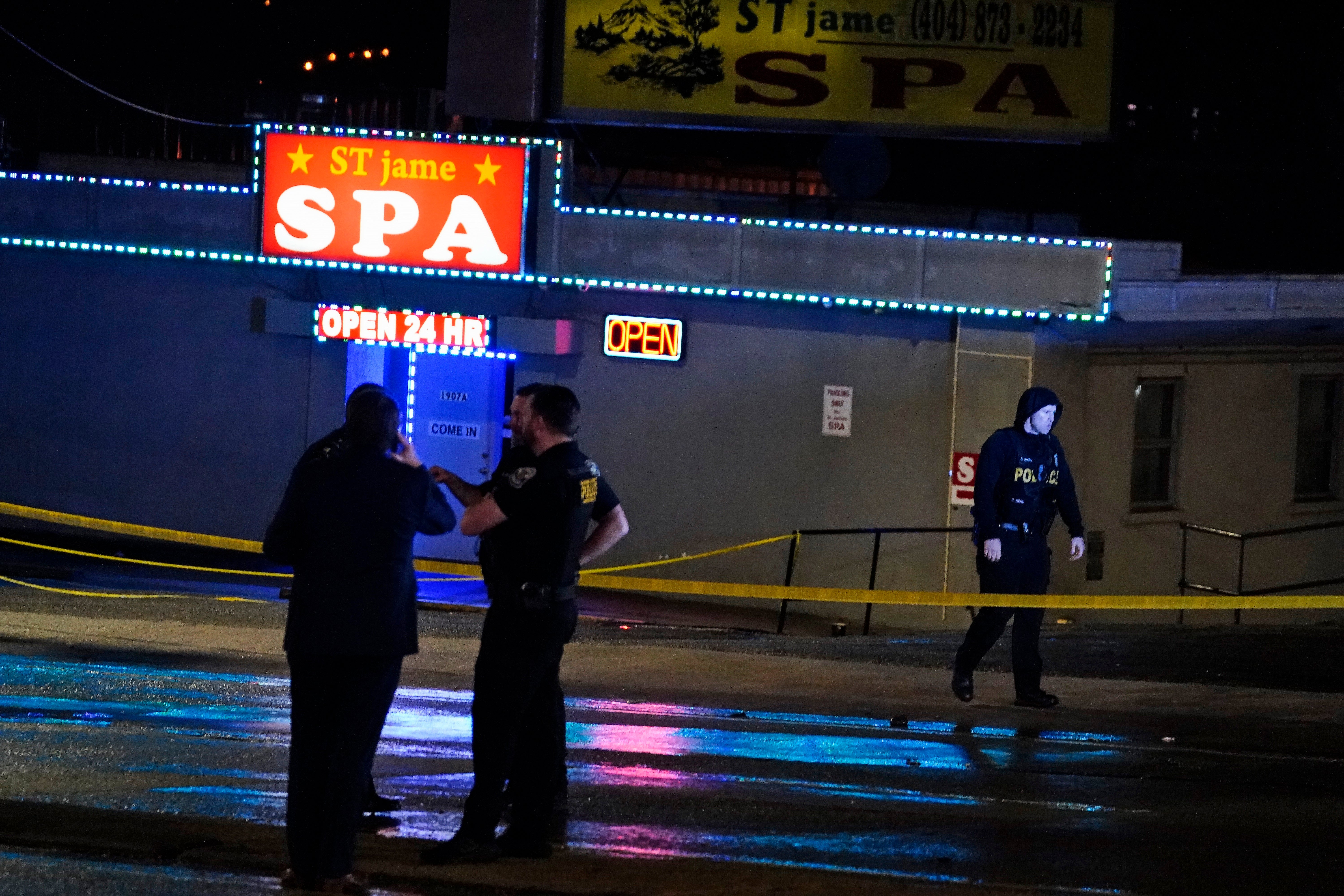 APTOPIX Massage Parlor Shooting