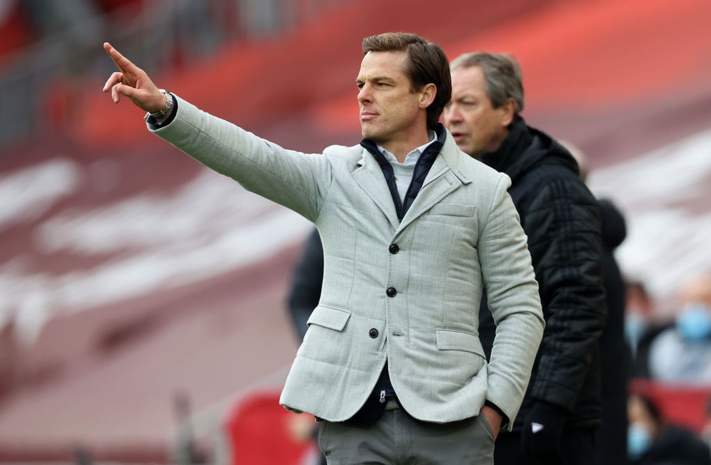 Scott Parker in all his splendour, directing Fulham to a win a Anfield