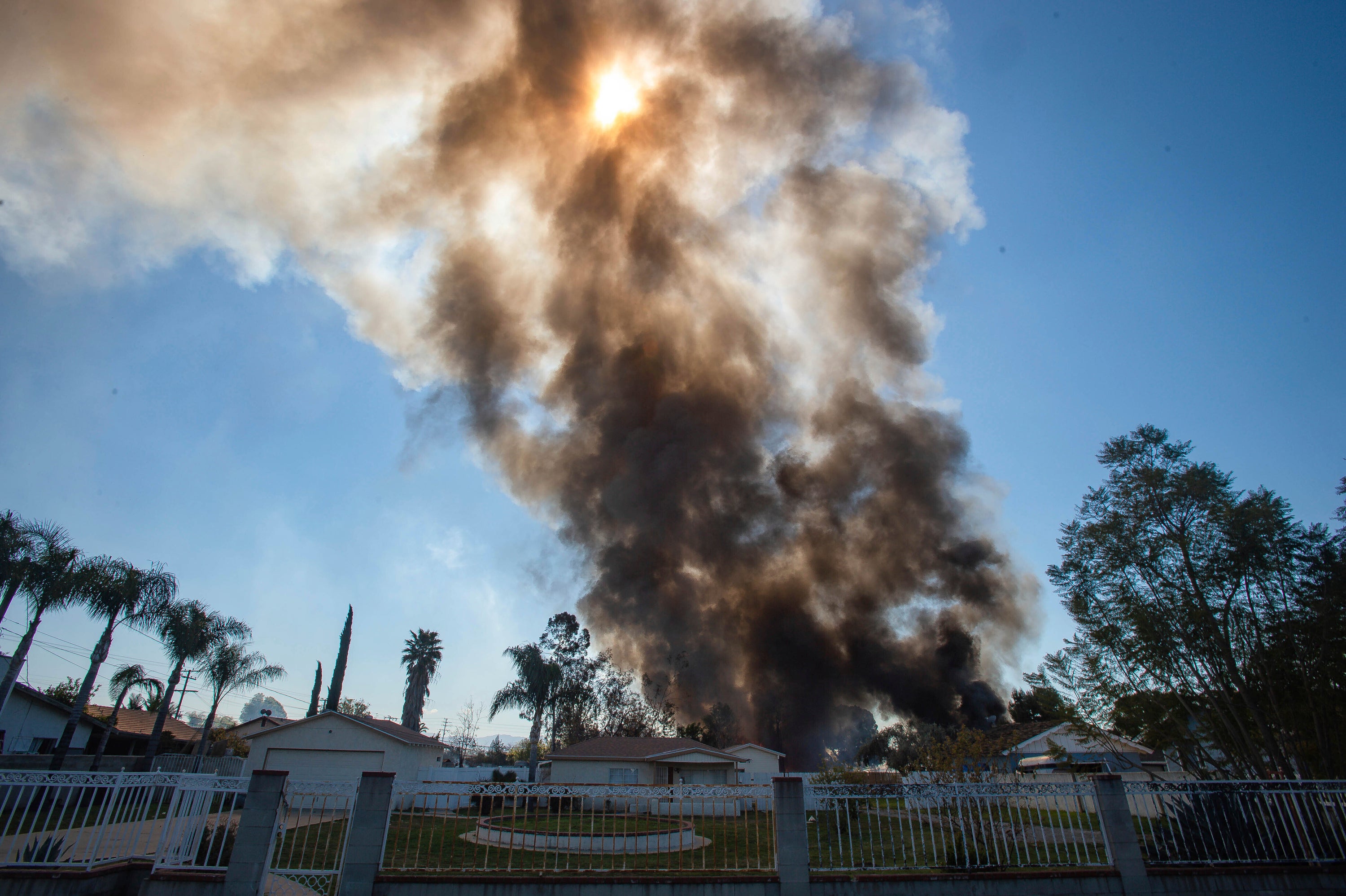 California Fireworks Blast