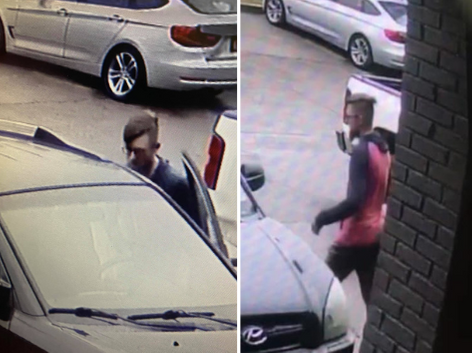 Security footage released by the Cherokee Sheriff’s Office in Georgia shows the 21-year-old suspect, Robert Long, getting into a car