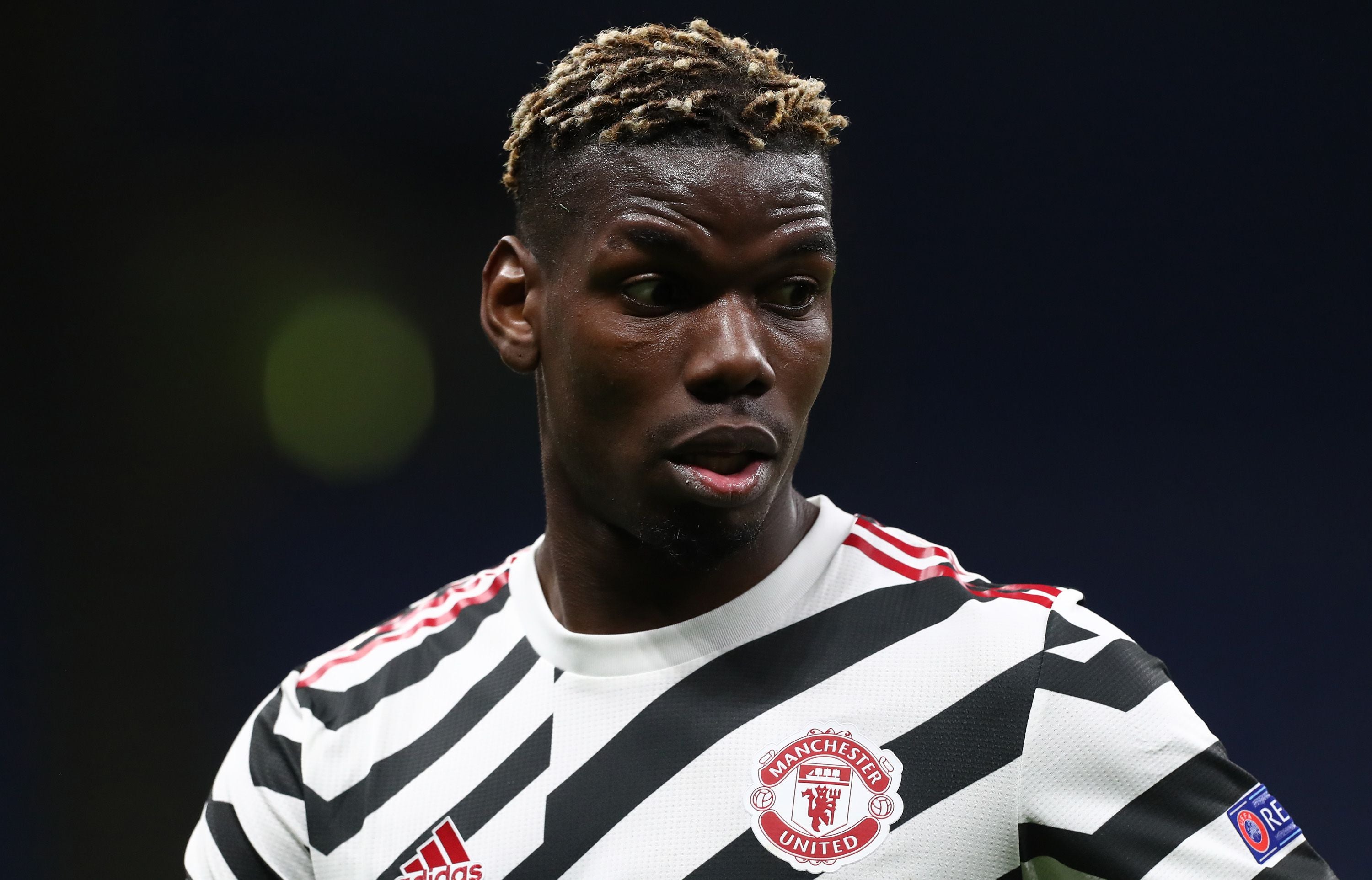 Manchester United midfielder Paul Pogba