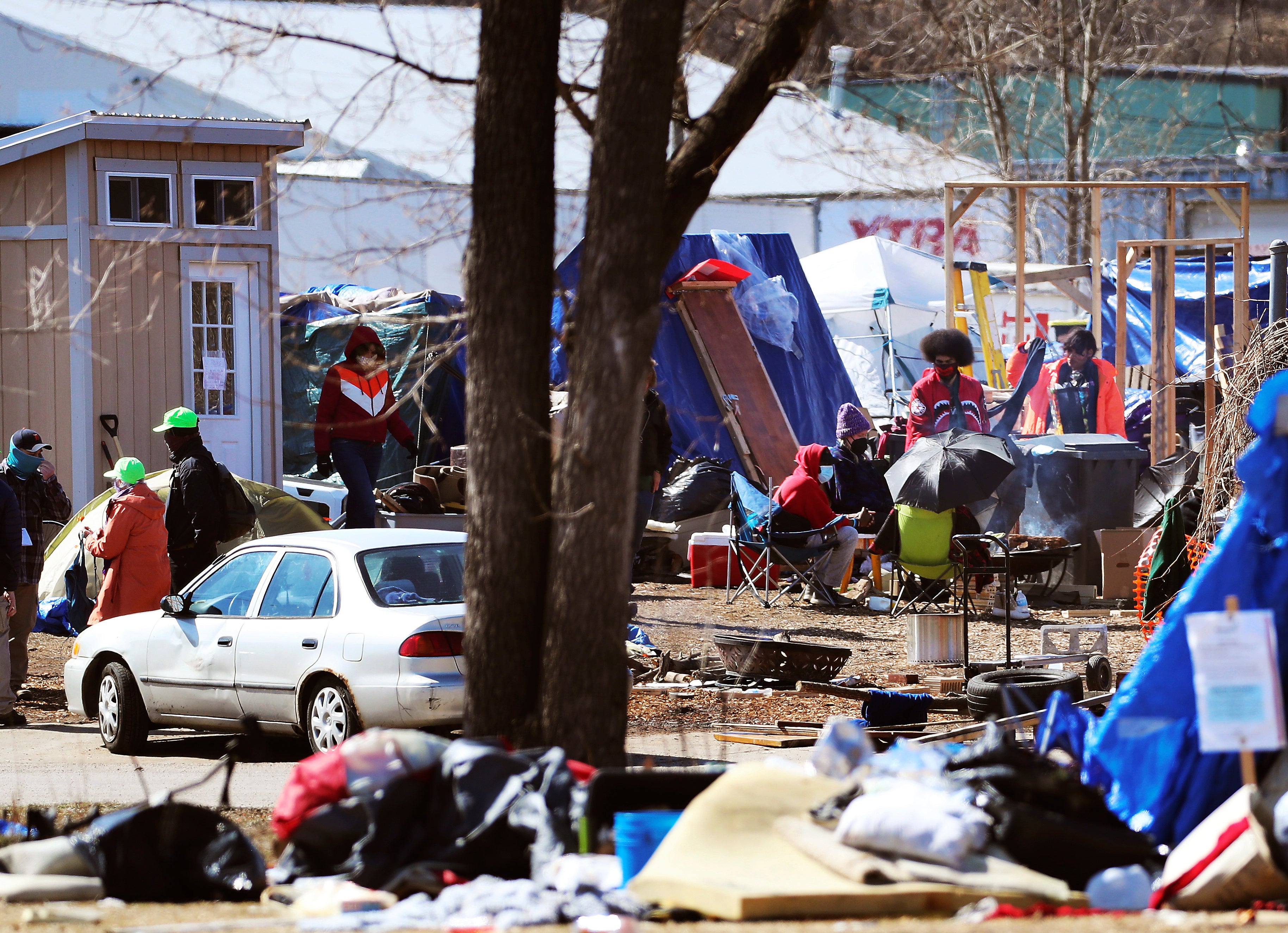 Minneapolis Homeless Camp Arrests