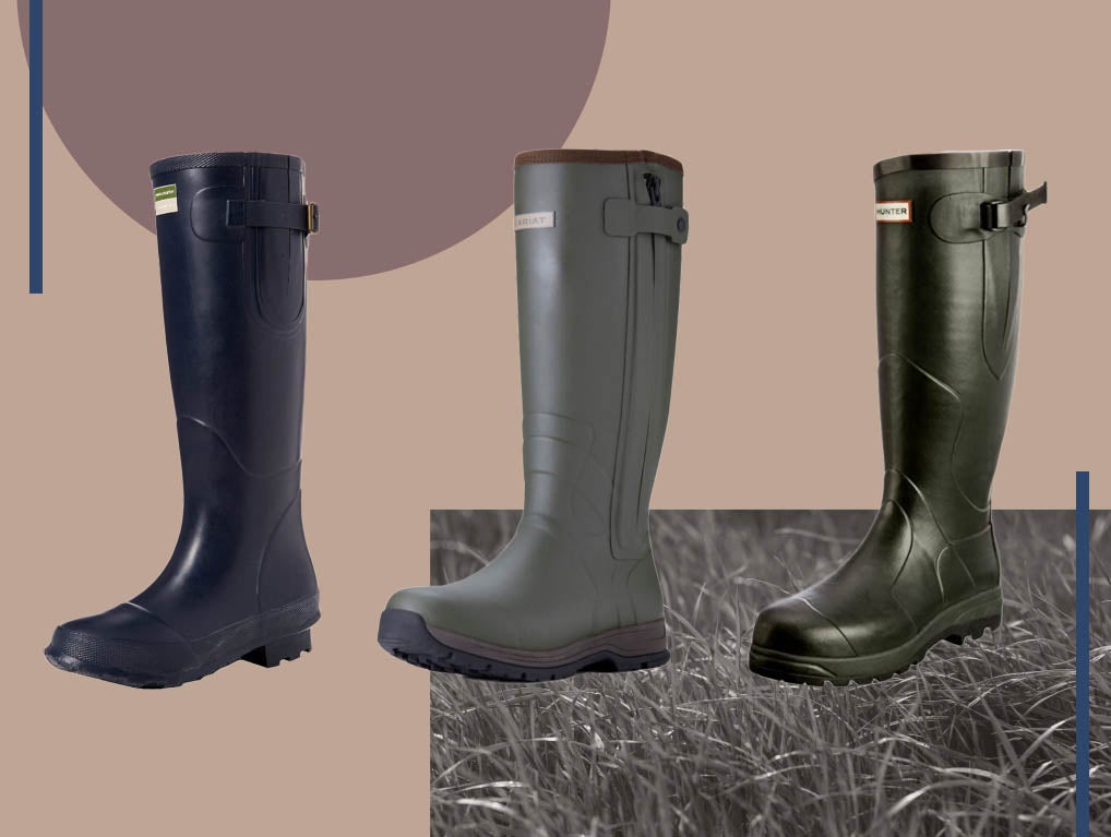 They’re all 100 per cent waterproof, but wellies also need to be comfortable and easy to wear