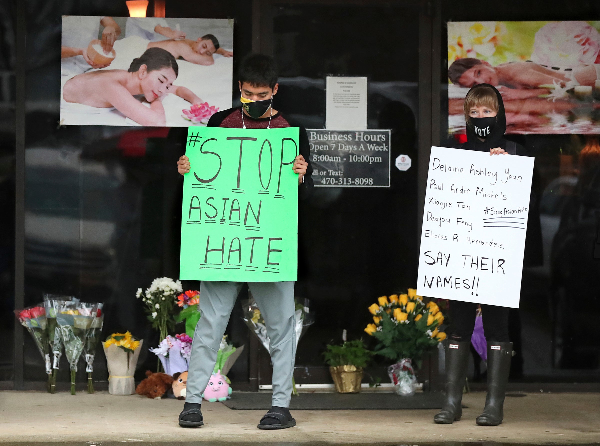 Massage Business Shootings Hate Crime