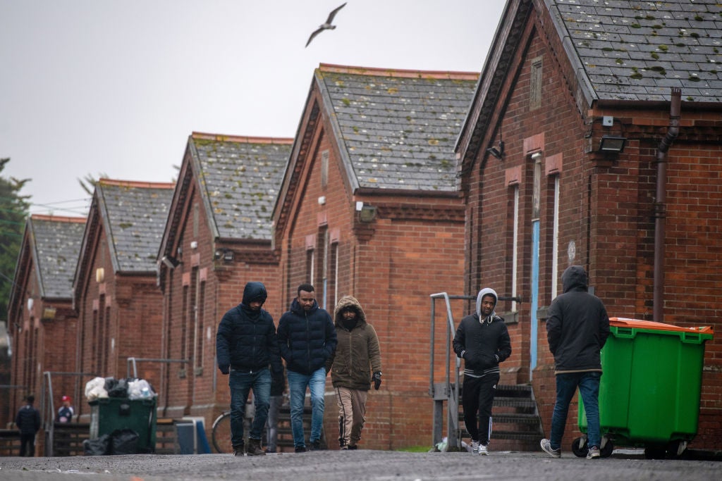 Napier Barracks, in Kent, is currently housing 45 people but new residents are due to be moved there in the coming weeks