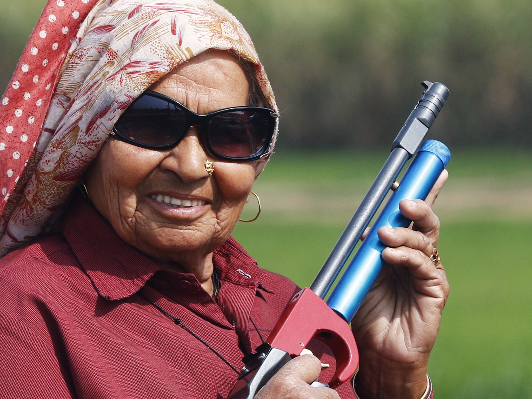 Chandro Tomar, believed to be the oldest professional sharpshooter in the world