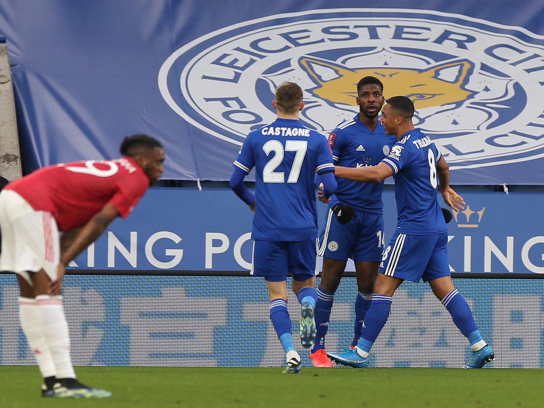 Iheanacho’s brace sent Leicester to the semi-finals