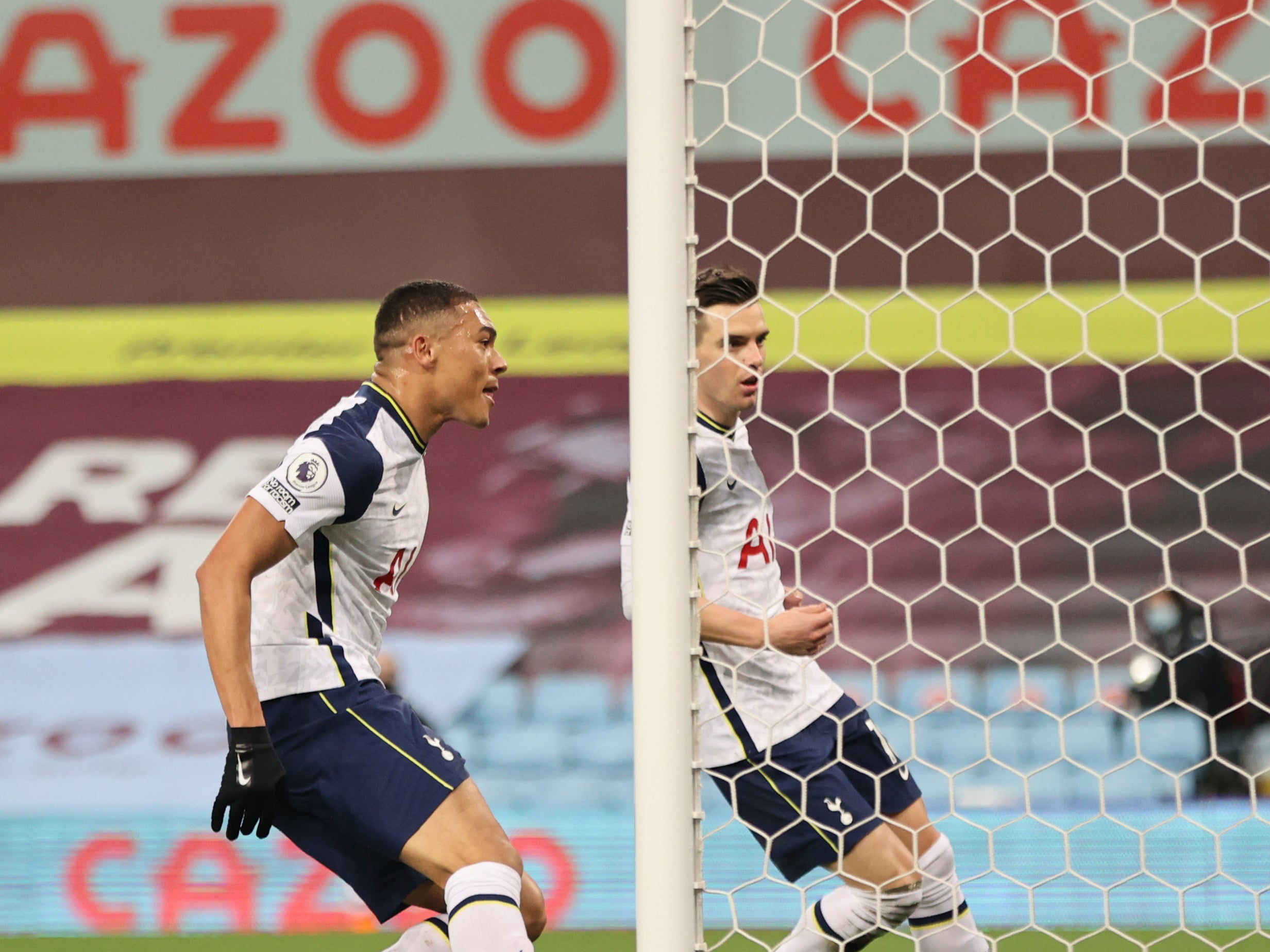 Carlos Vinicius opened the scoring for Spurs