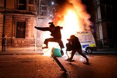 Bristol riot: Officers injured as police clash with protesters at ‘Kill the Bill’ rally