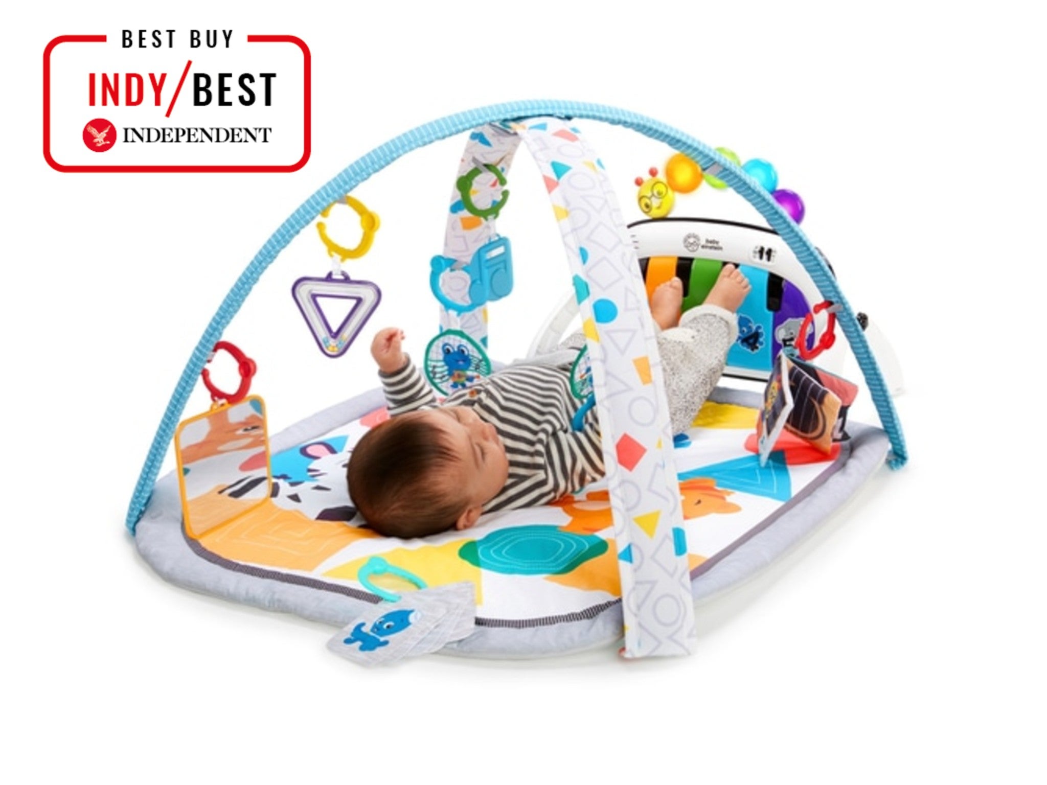 Baby Einstein 4-in-1 kickin’ tunes music and language discovery gym indybest