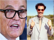 Rudy Giuliani tried to have Borat 2 crew arrested for extortion, producer claims