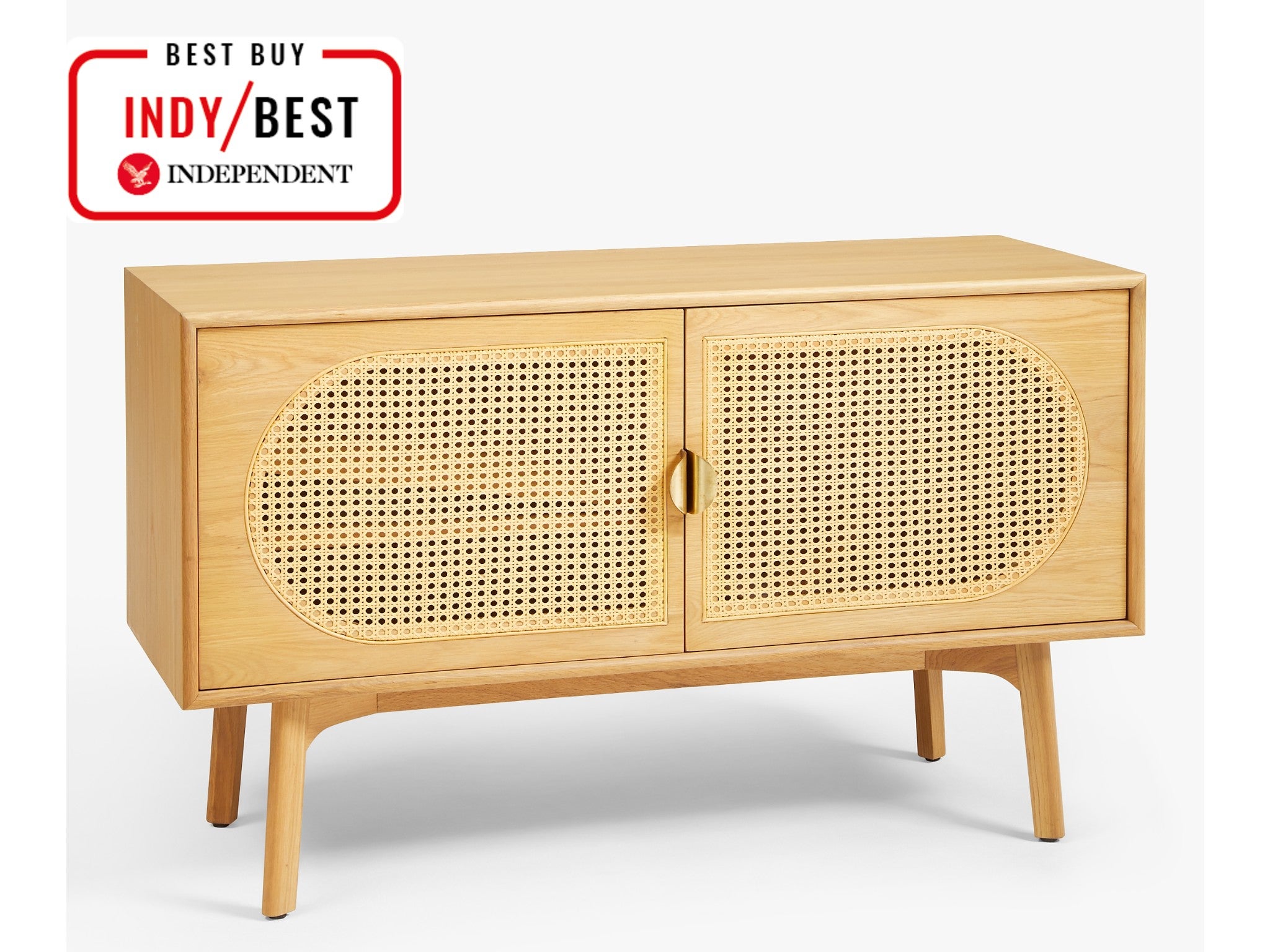 John Lewis & Partners rattan sideboard, oak indybest