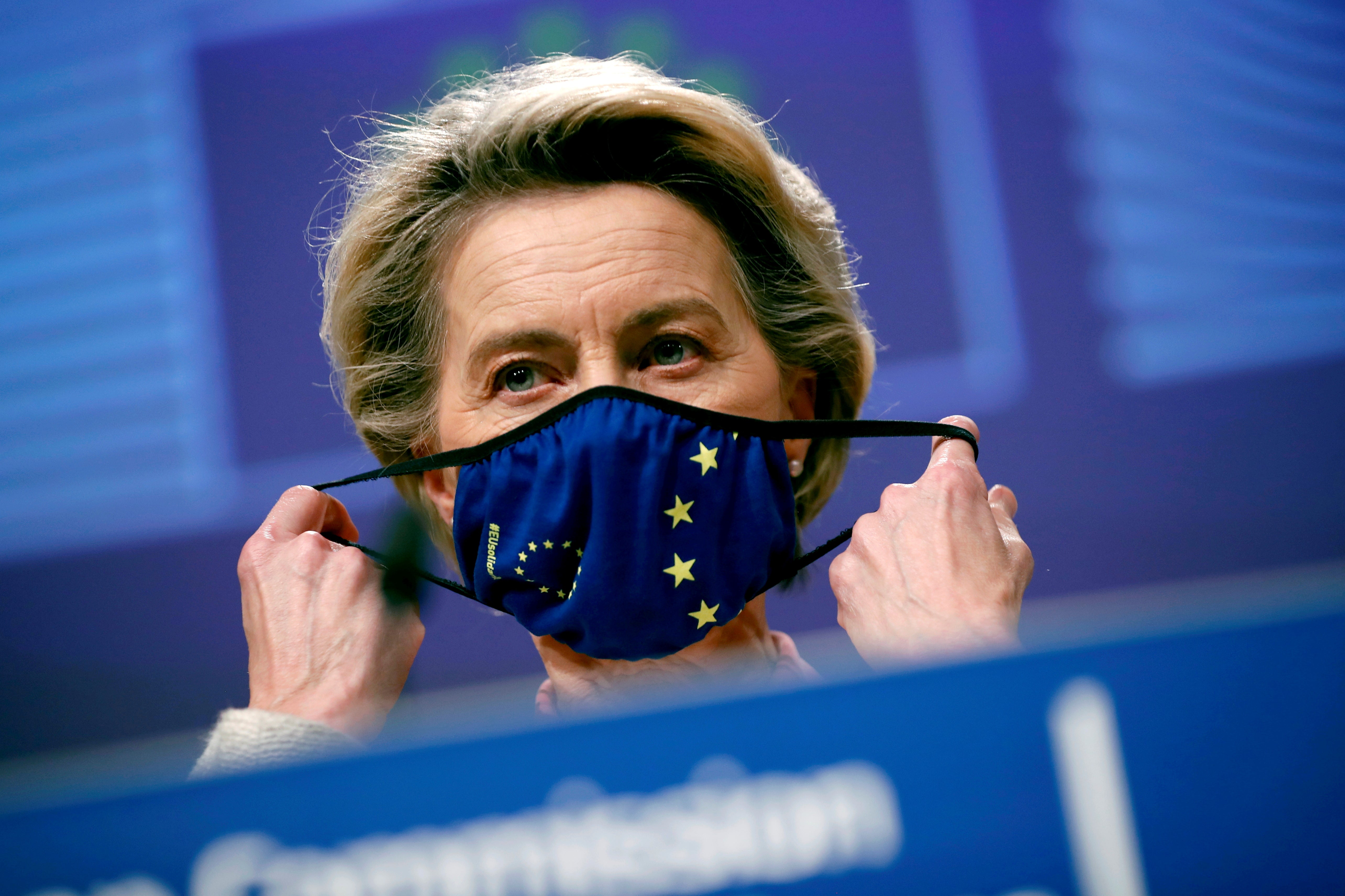 European Commission president Ursula von der Leyen