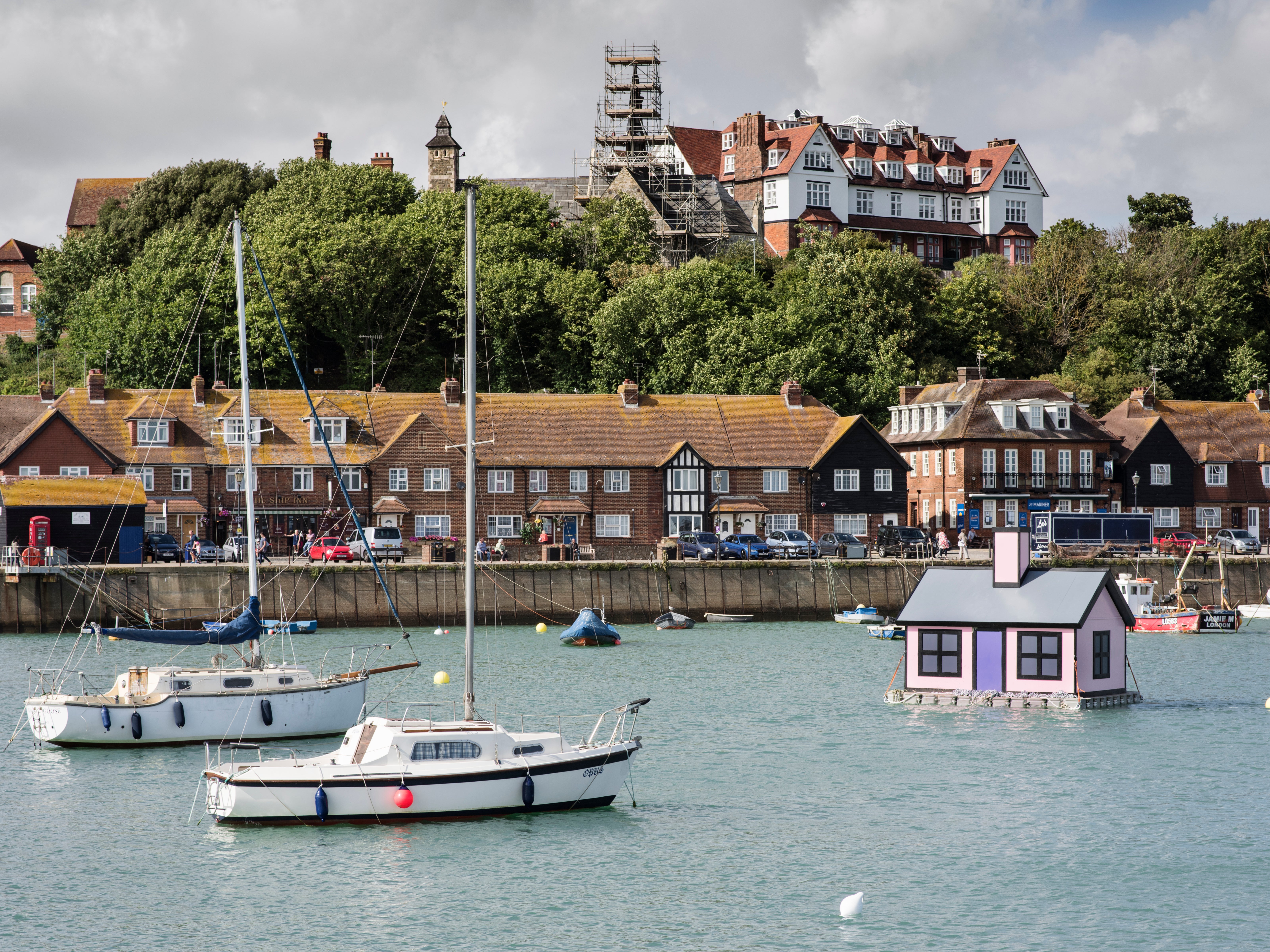 Part of the ‘Holiday Home’ installation in Folkestone