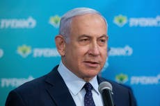 Israel elections - live: Netanyahu calls vote a ‘festival of democracy’ as political leaders cast ballots