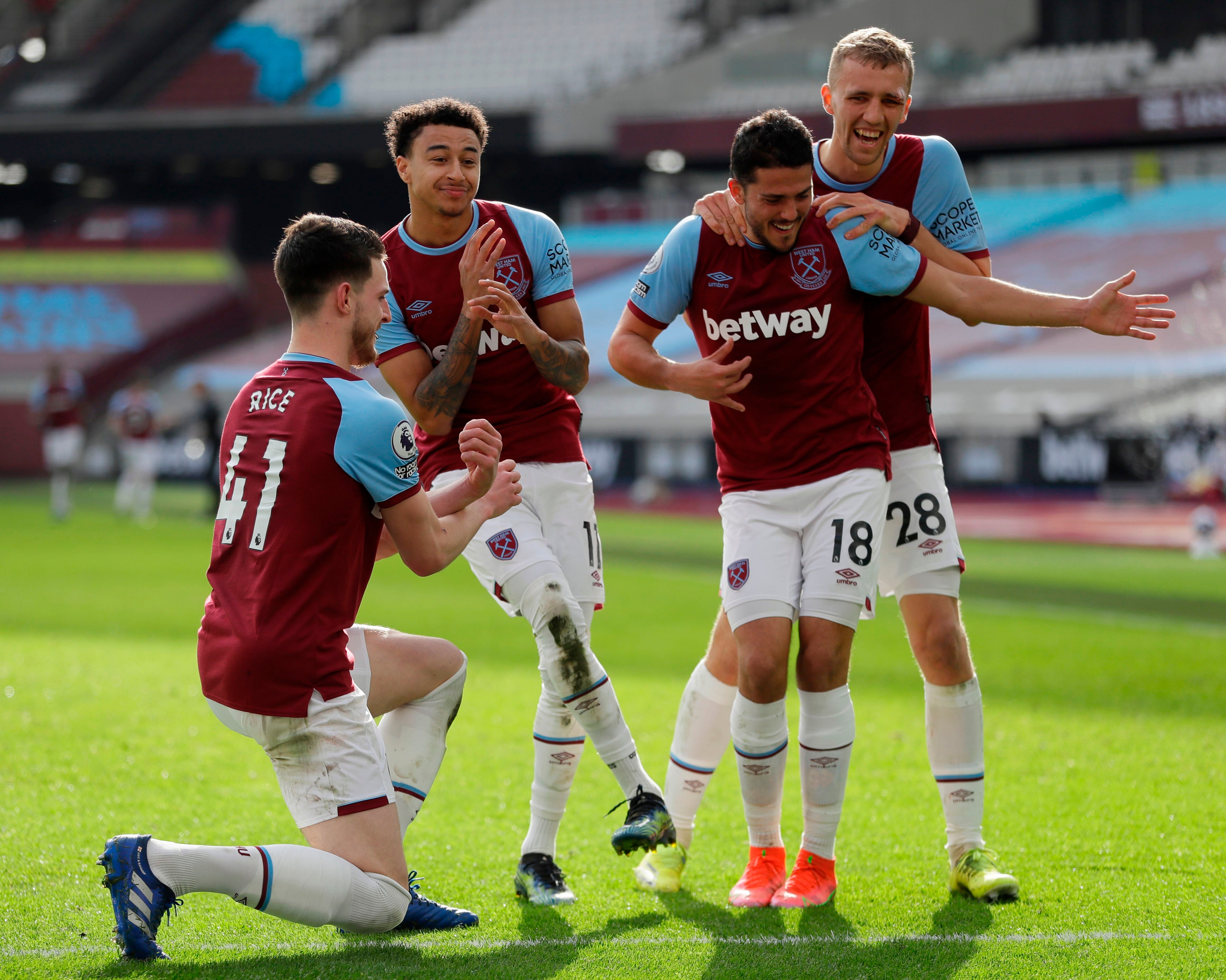 Lingard has scored five goals and recorded three assists in seven games at West Ham