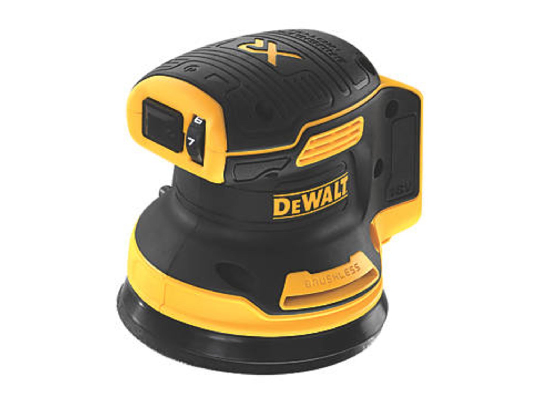 DeWalt DCW210N-XJ 18V cordless random orbital sander indybest