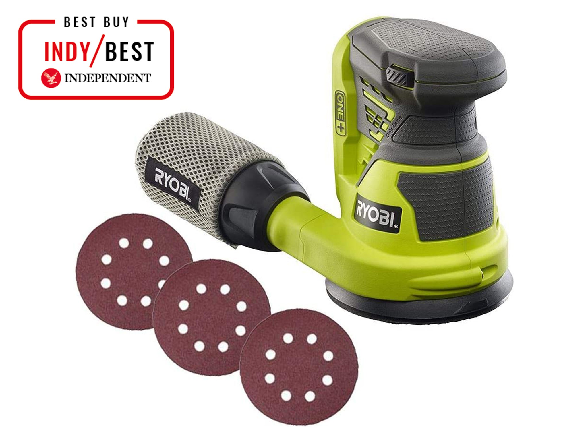 Ryobi R18ROS-0 18V ONE+ cordless random orbital sander body only indybest