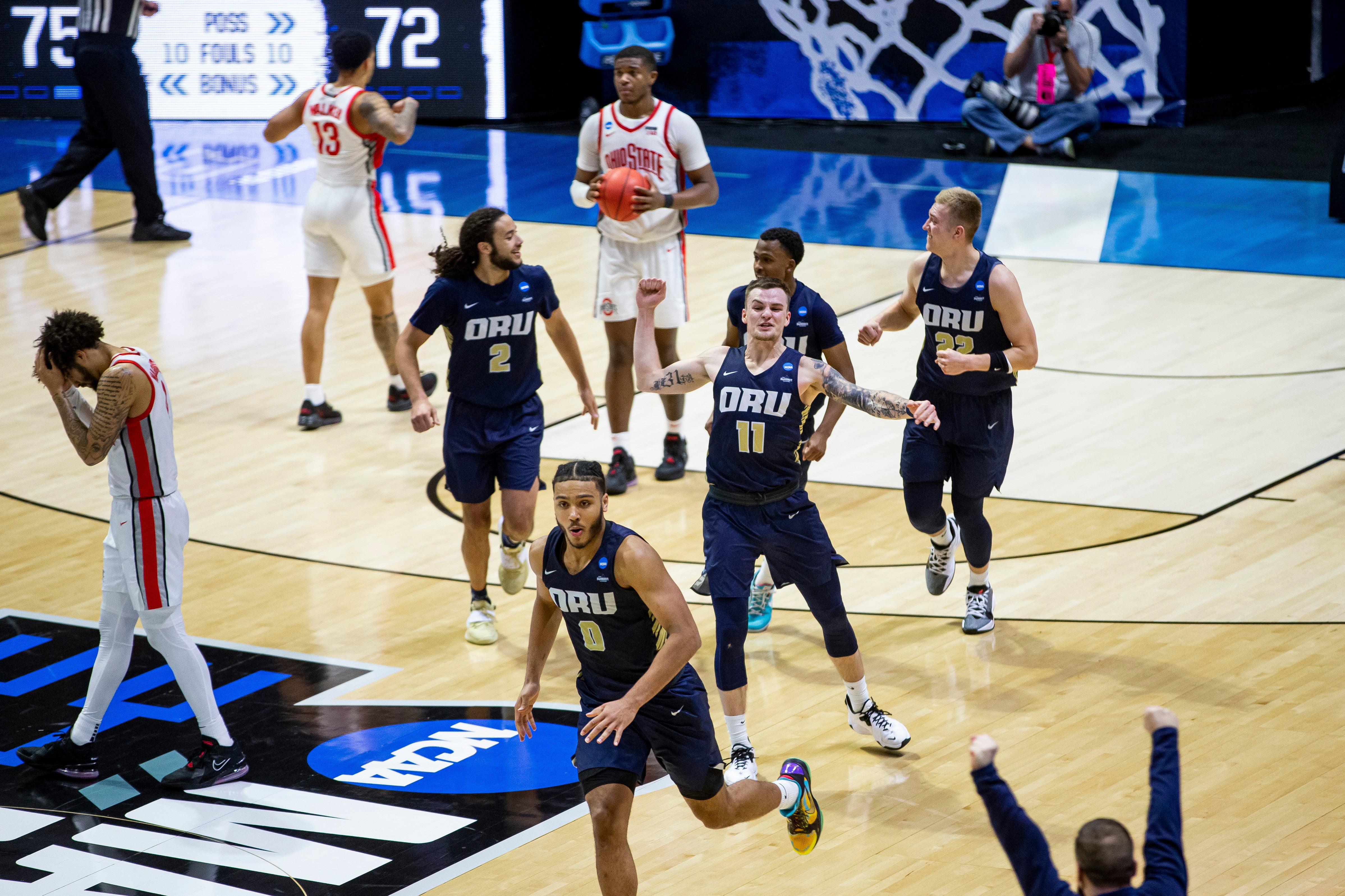 APTOPIX NCAA Ohio St Oral Roberts Basketball