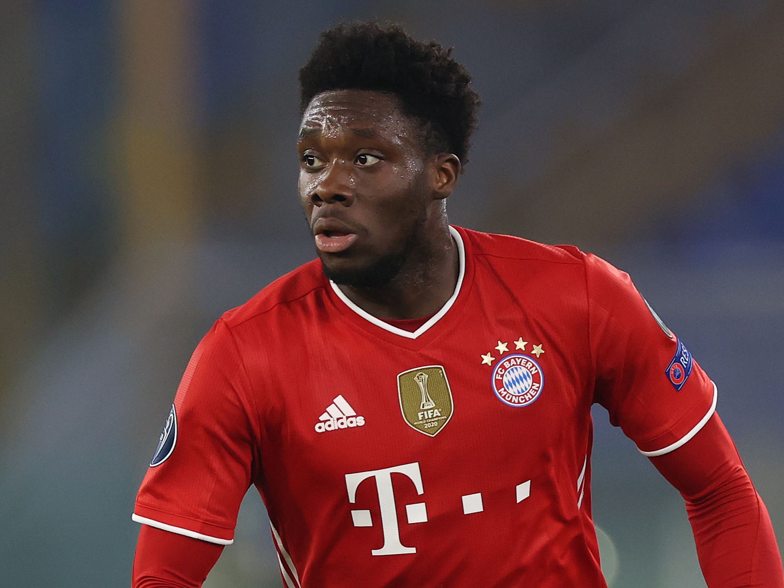 Bayern Munich defender Alphonso Davies