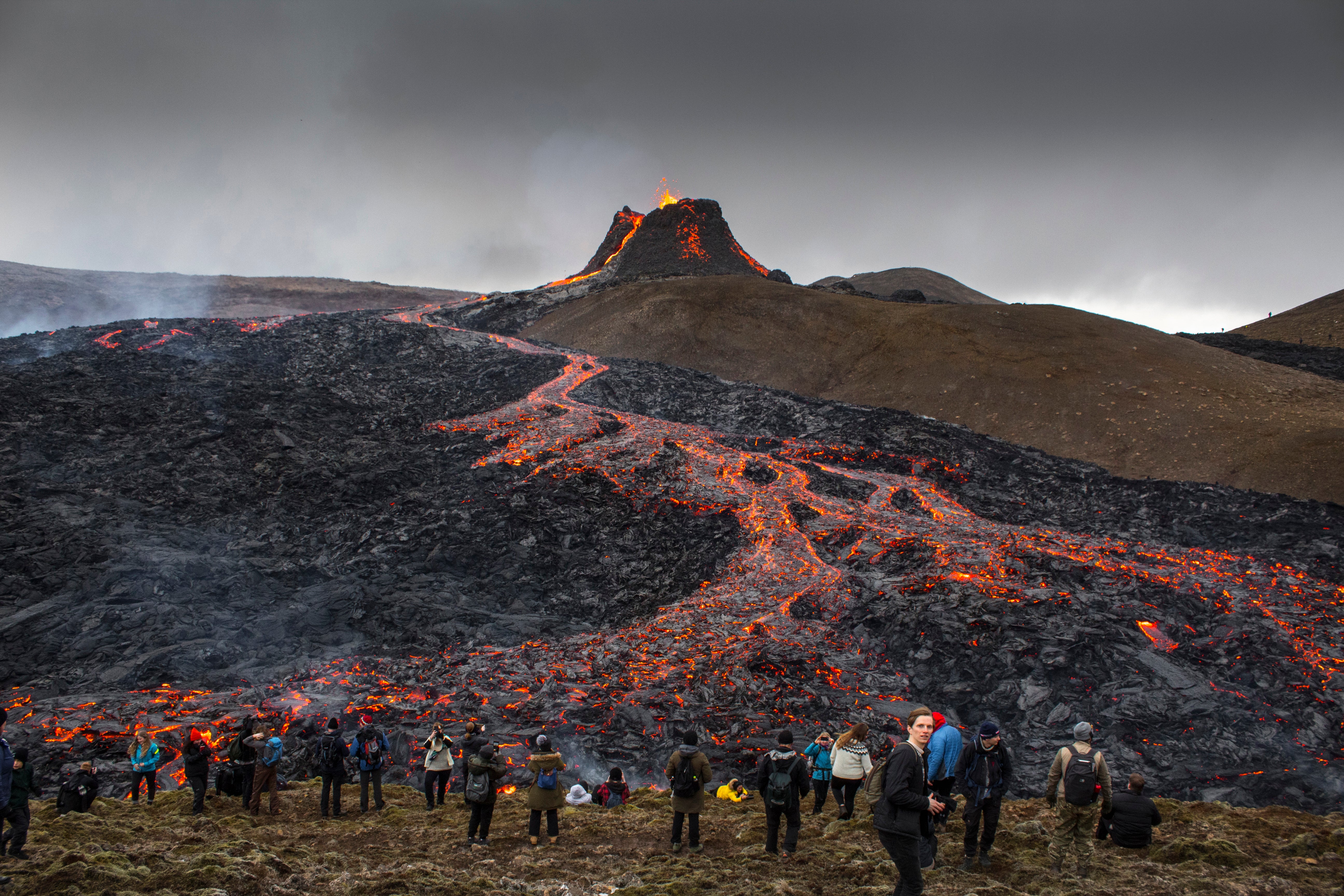 APTOPIX Iceland Volcano