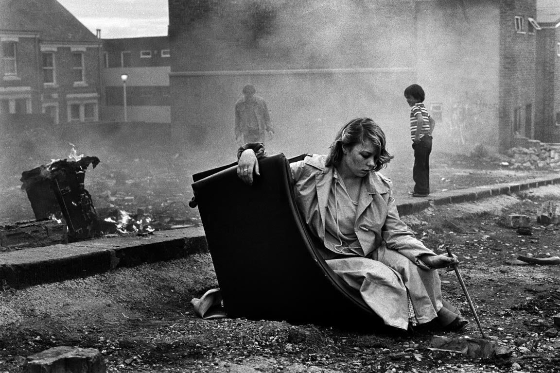 Karen On Overturned Chair, Youth Unemployment (1981)