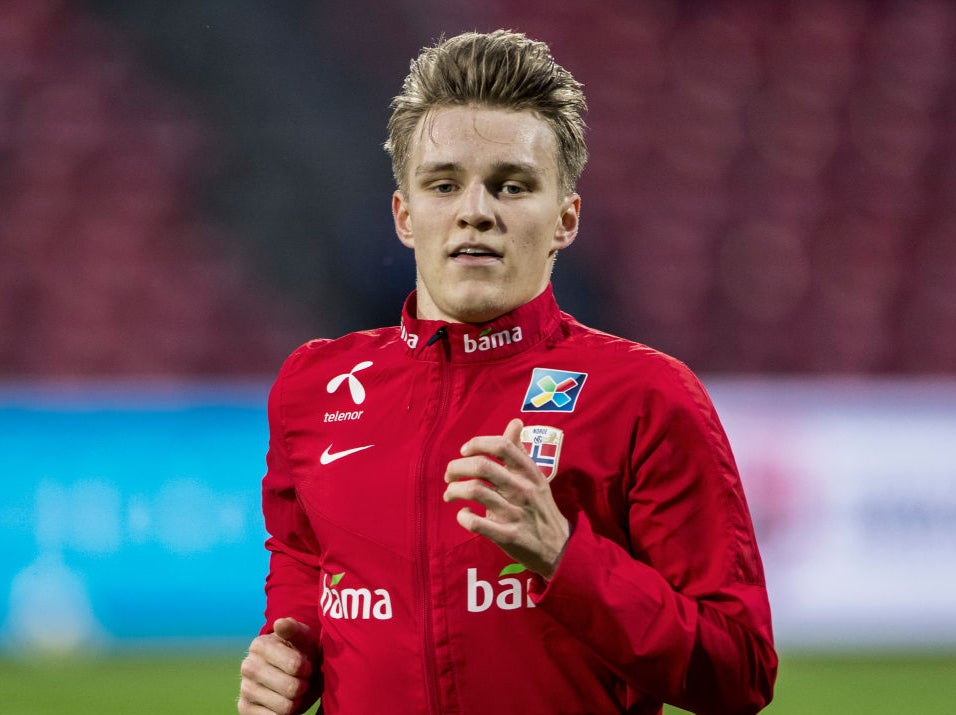 Norway captain Martin Odegaard